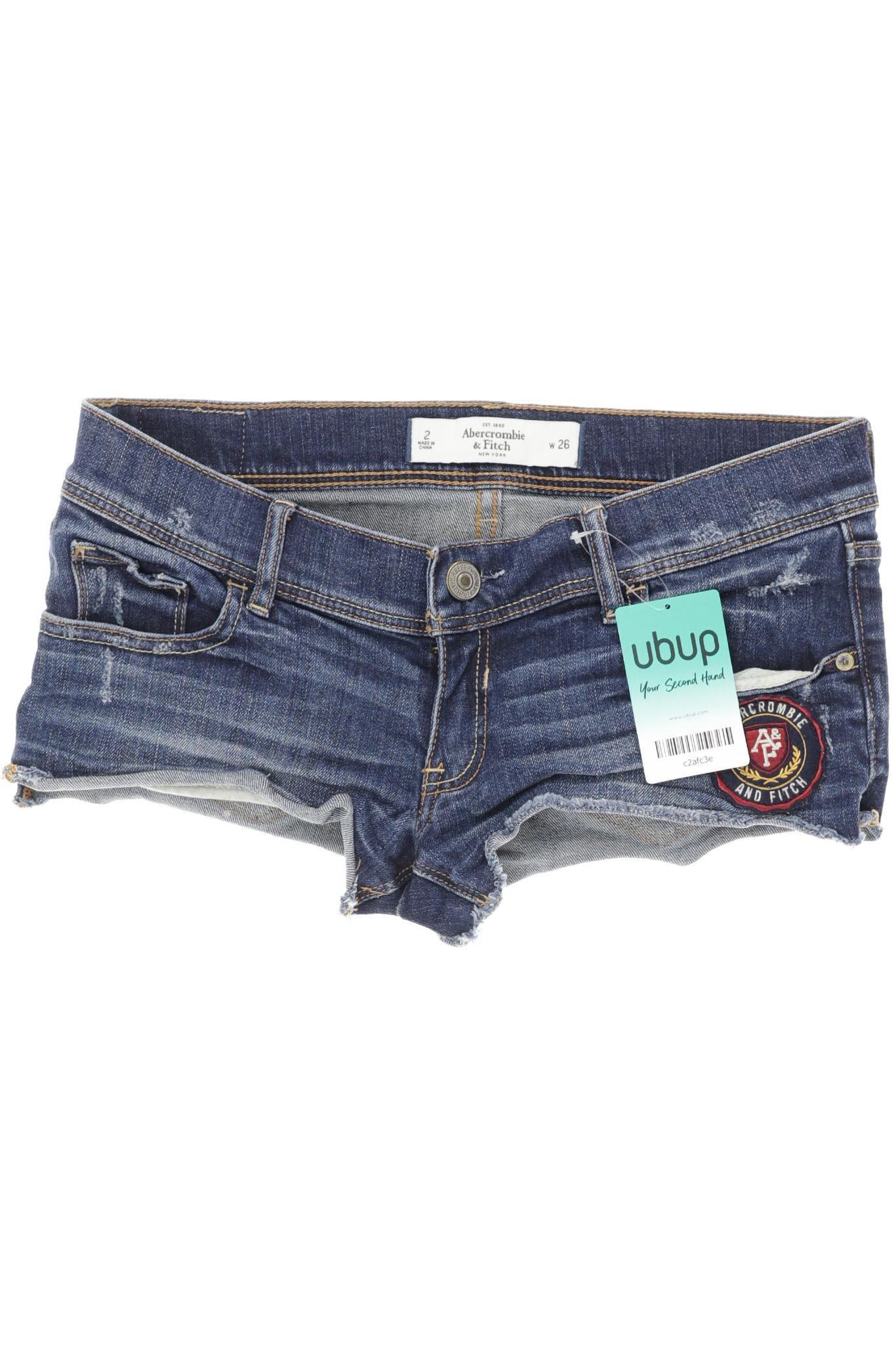 

Abercrombie & Fitch Damen Shorts, blau, Gr. 26