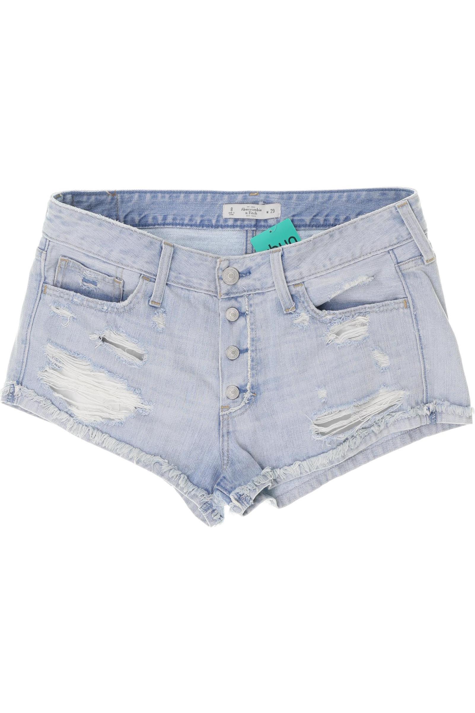 

Abercrombie & Fitch Damen Shorts, blau, Gr. 29