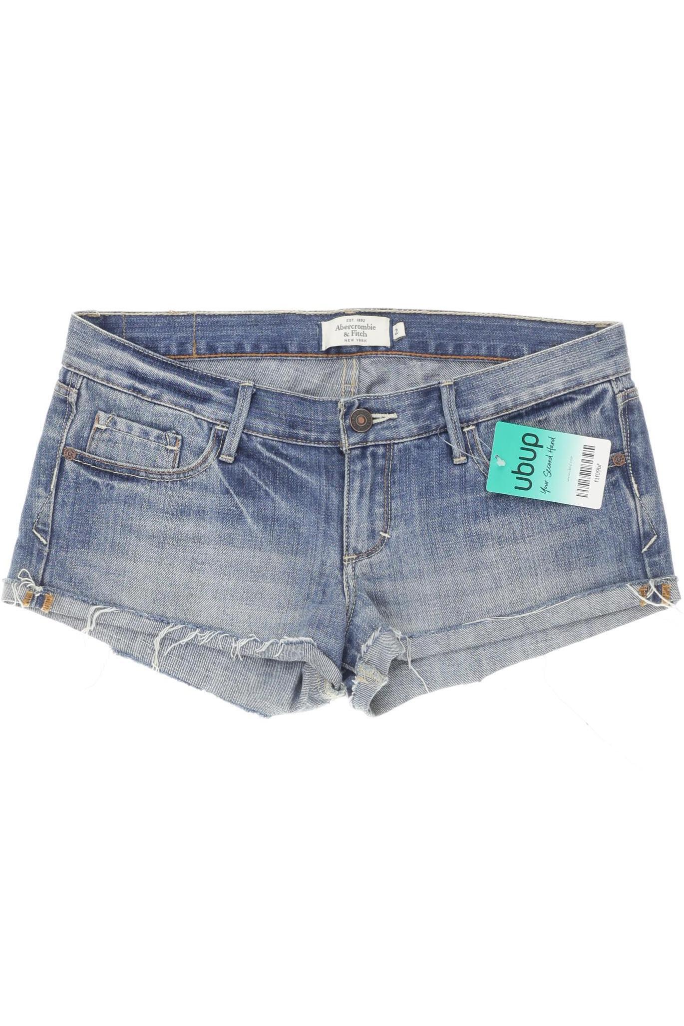 

Abercrombie & Fitch Damen Shorts, blau, Gr. 2