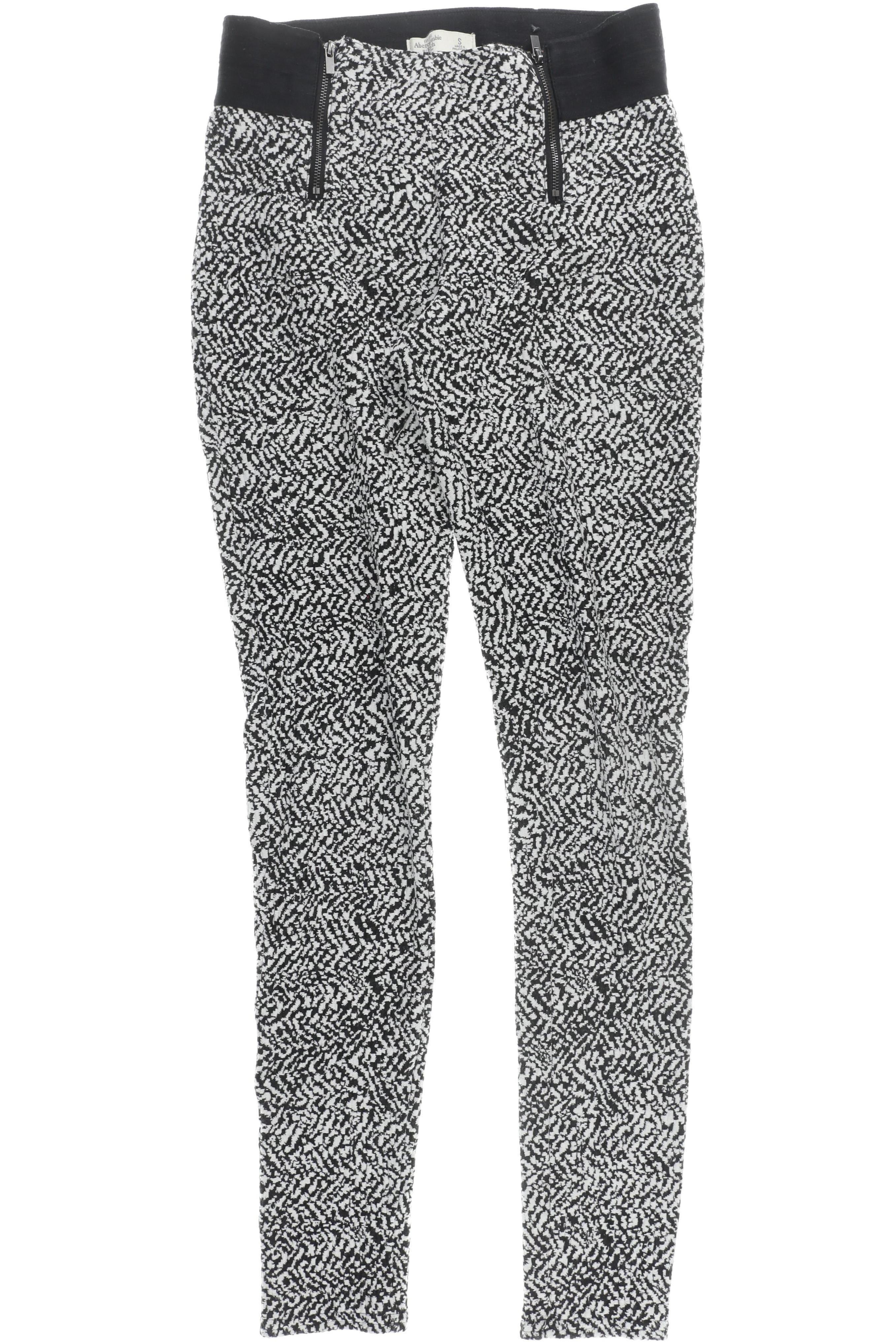 

Abercrombie & Fitch Damen Stoffhose, schwarz, Gr.
