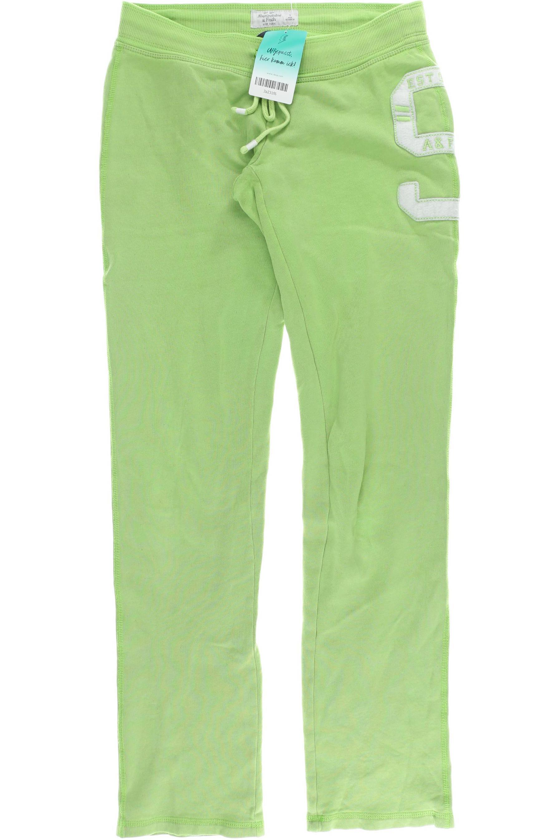 

Abercrombie & Fitch Damen Stoffhose, grün, Gr.