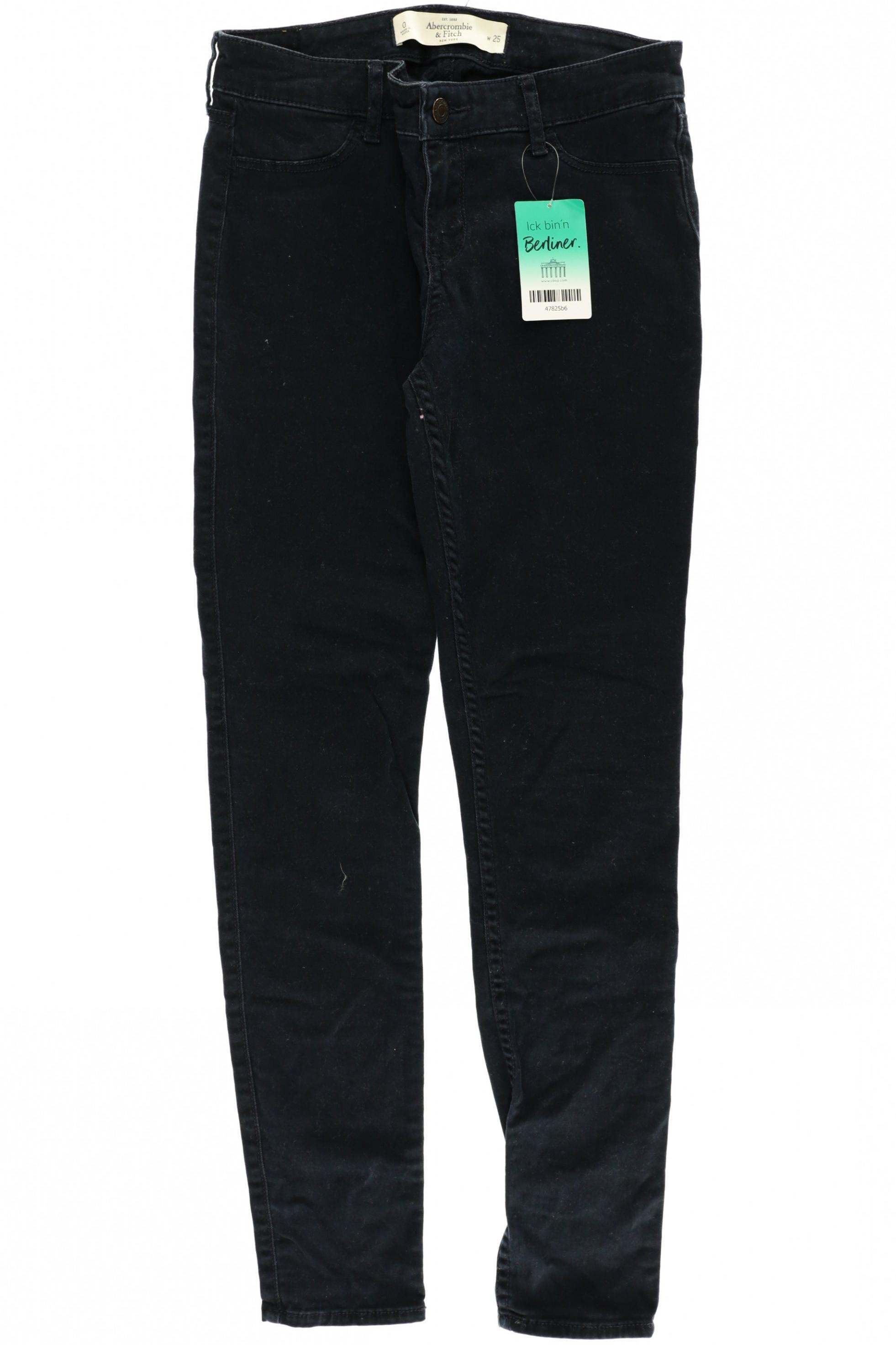 

Abercrombie & Fitch Damen Stoffhose, blau, Gr. 25