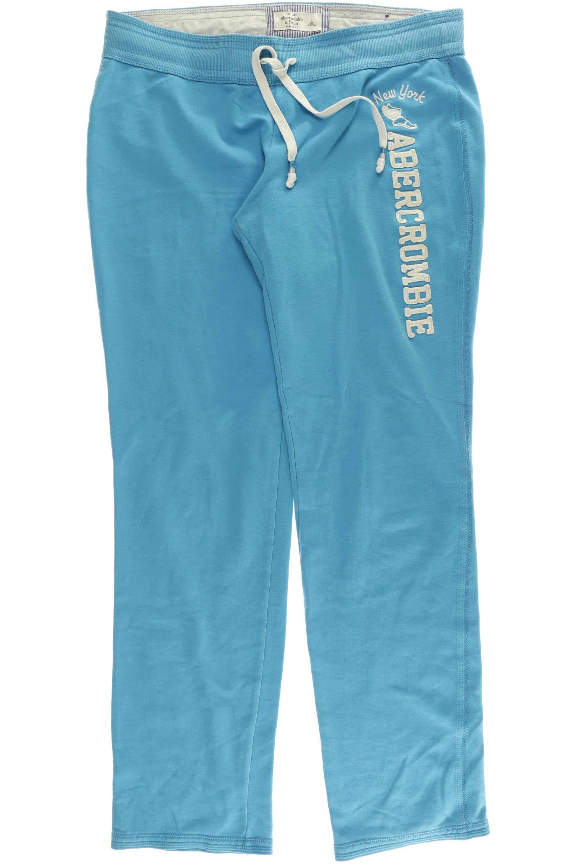 

Abercrombie & Fitch Damen Stoffhose, blau, Gr.
