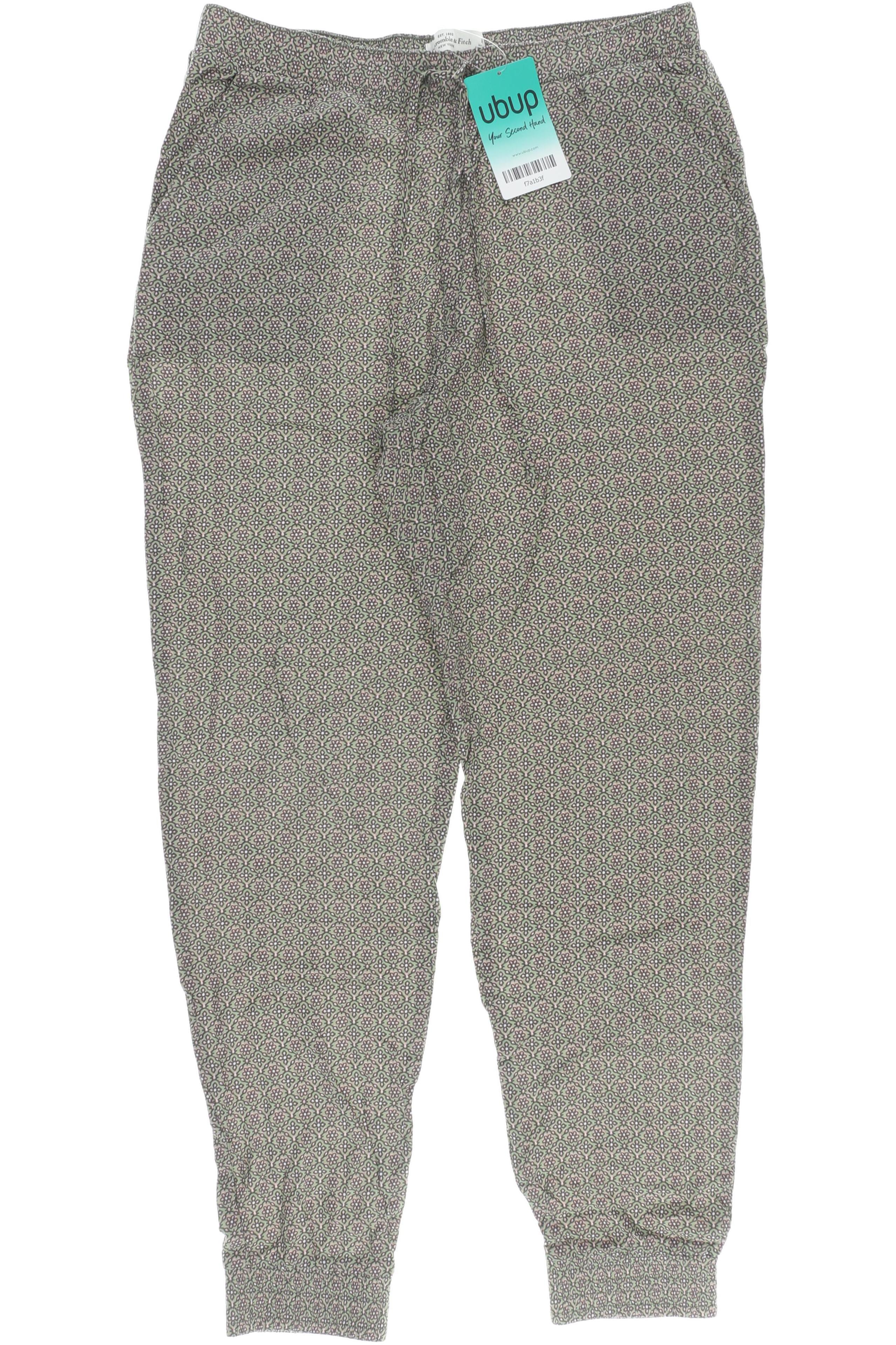

Abercrombie & Fitch Damen Stoffhose, grün, Gr.