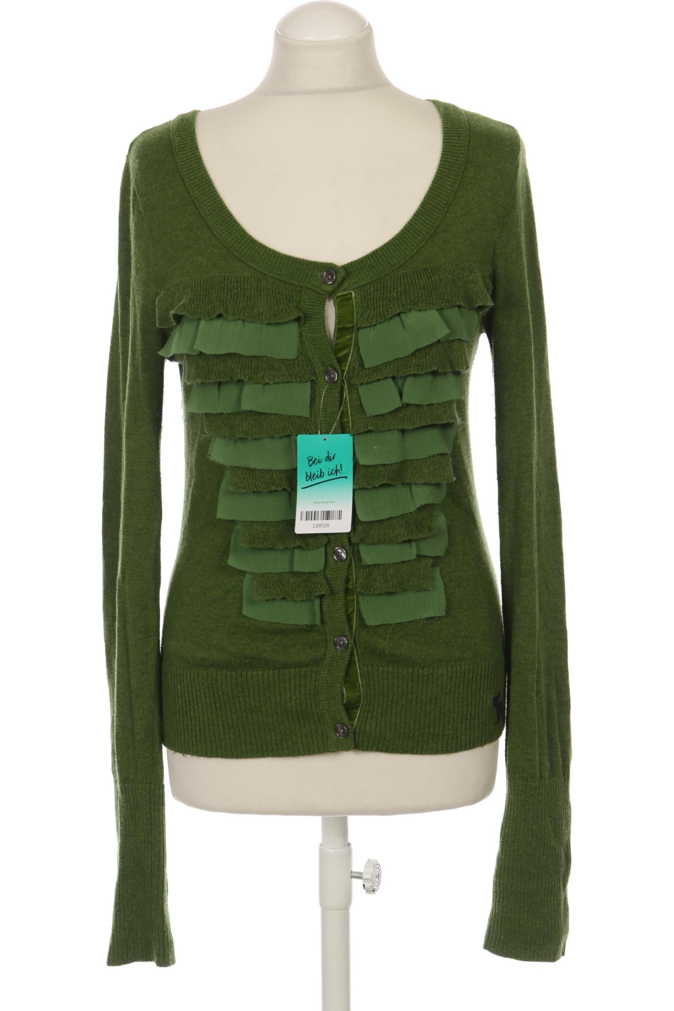 

Abercrombie & Fitch Damen Strickjacke, grün, Gr.