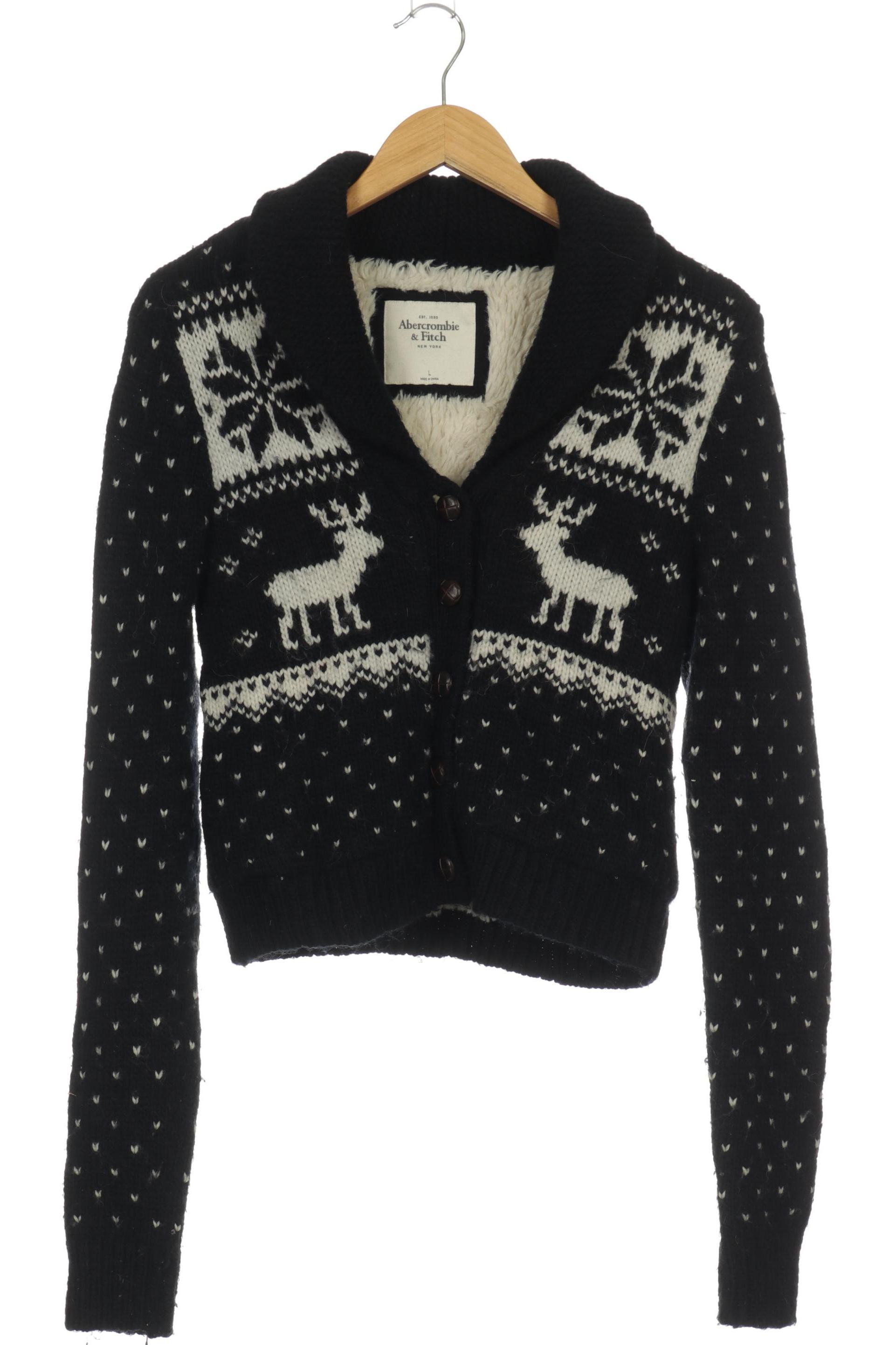 

Abercrombie & Fitch Damen Strickjacke, blau, Gr.