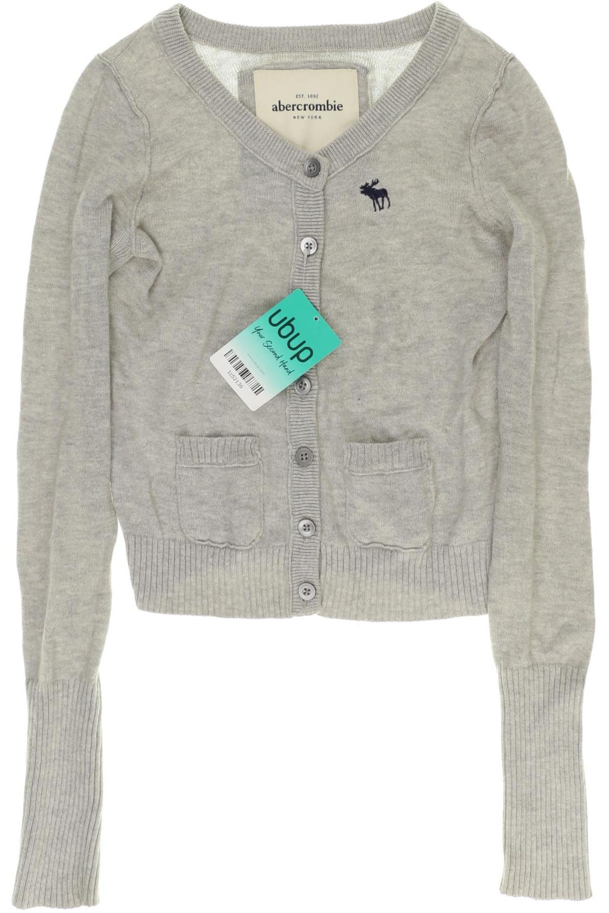 

Abercrombie & Fitch Damen Strickjacke, grau, Gr.
