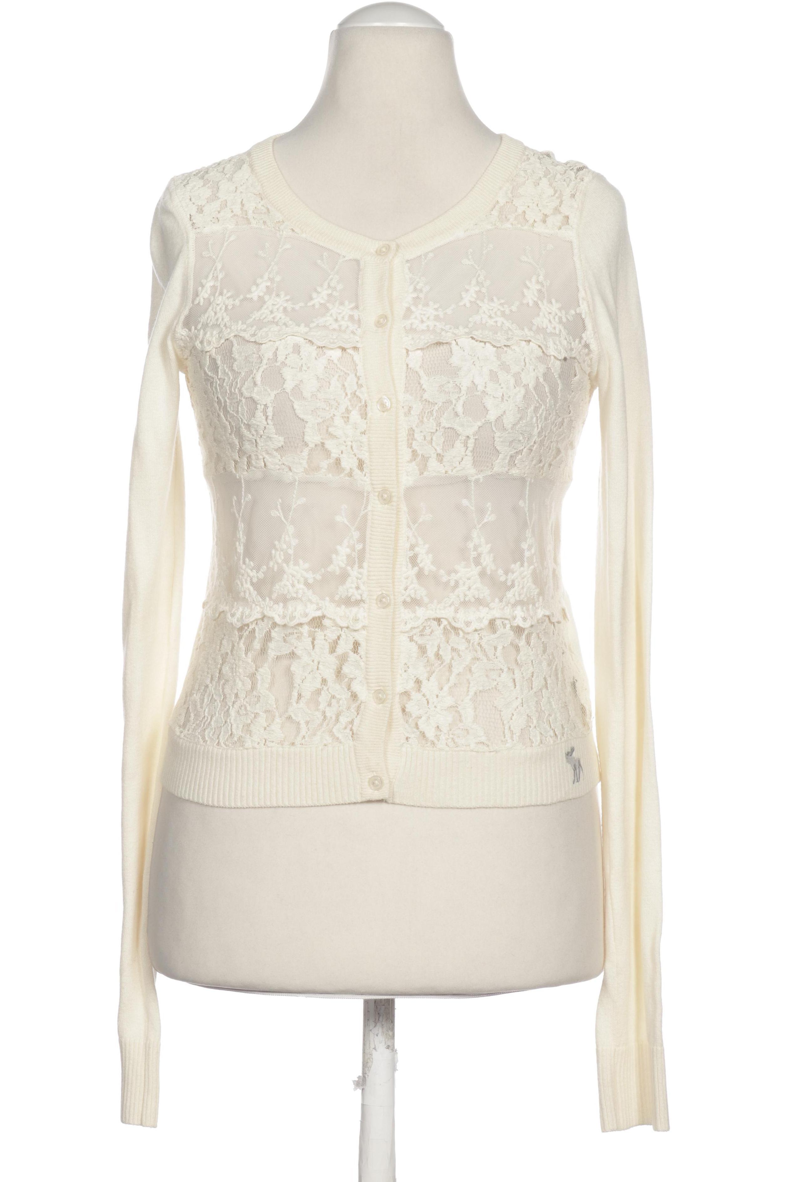 

Abercrombie & Fitch Damen Strickjacke, beige, Gr.