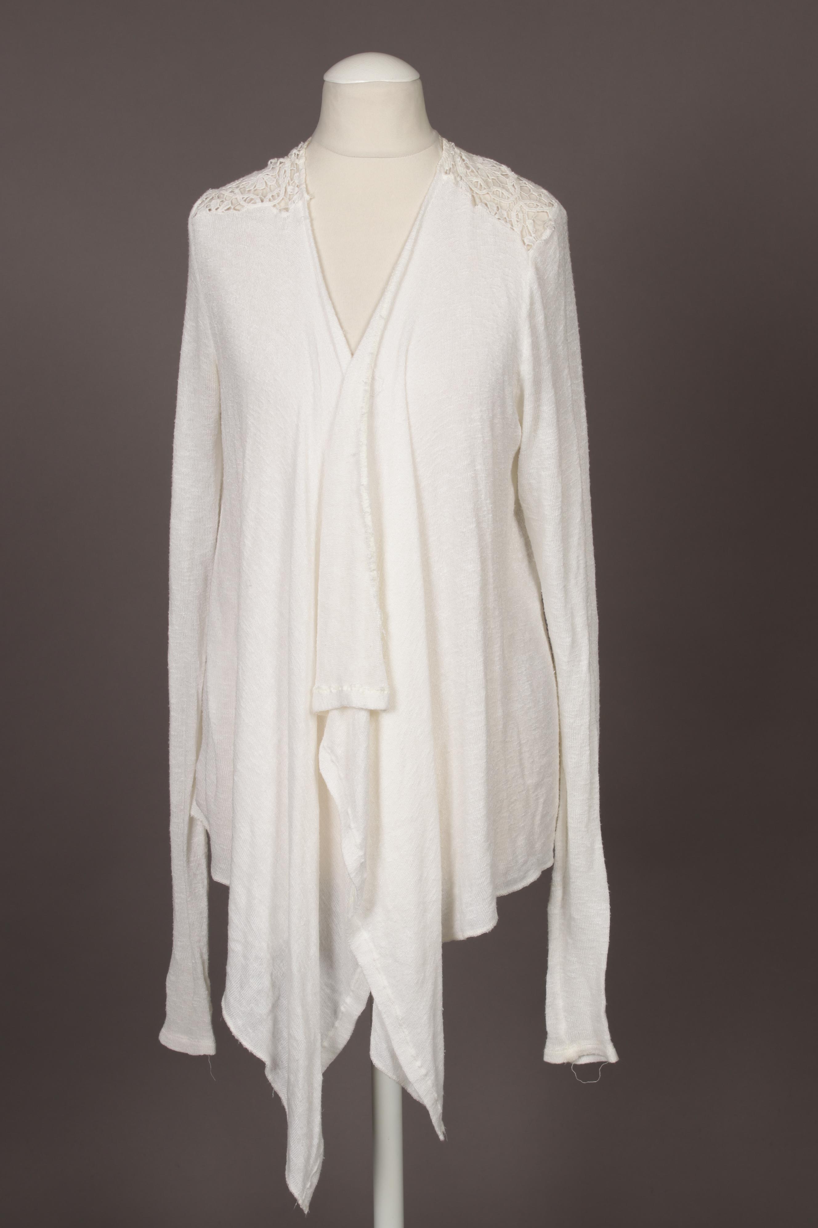 

Abercrombie & Fitch Damen Strickjacke, weiß, Gr.