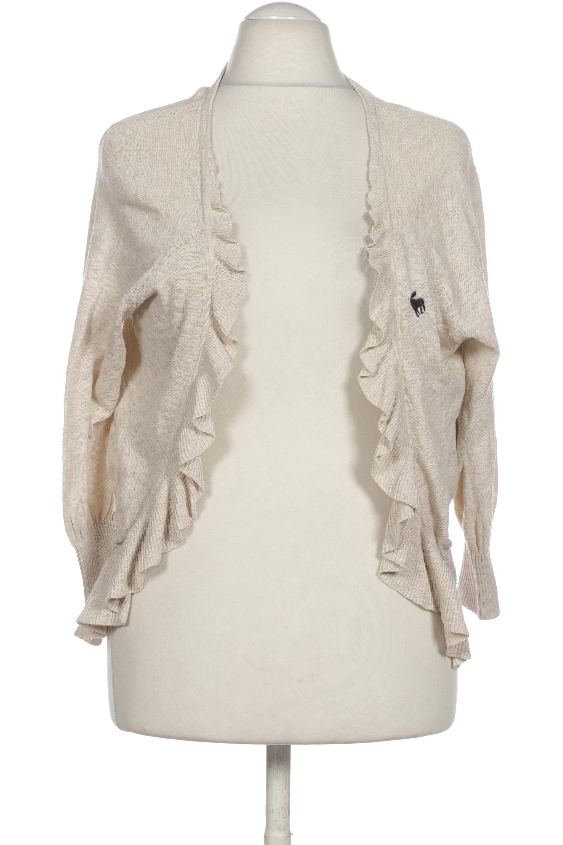 

Abercrombie & Fitch Damen Strickjacke, beige, Gr.