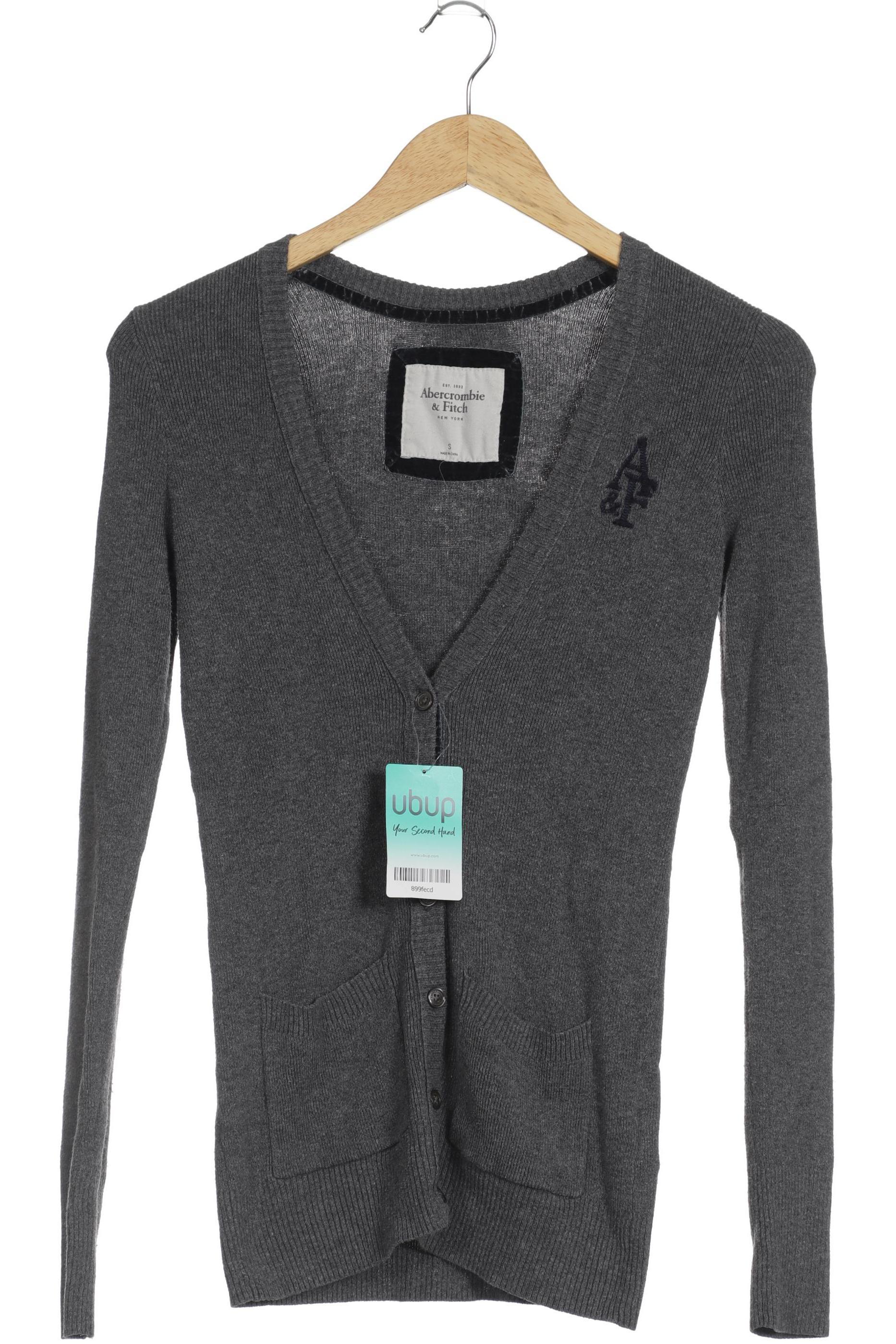 

Abercrombie & Fitch Damen Strickjacke, grau, Gr.