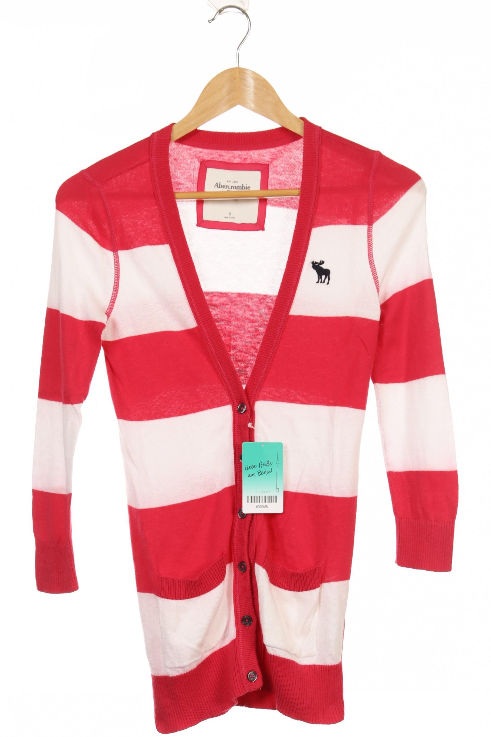 

Abercrombie & Fitch Damen Strickjacke, rot, Gr.