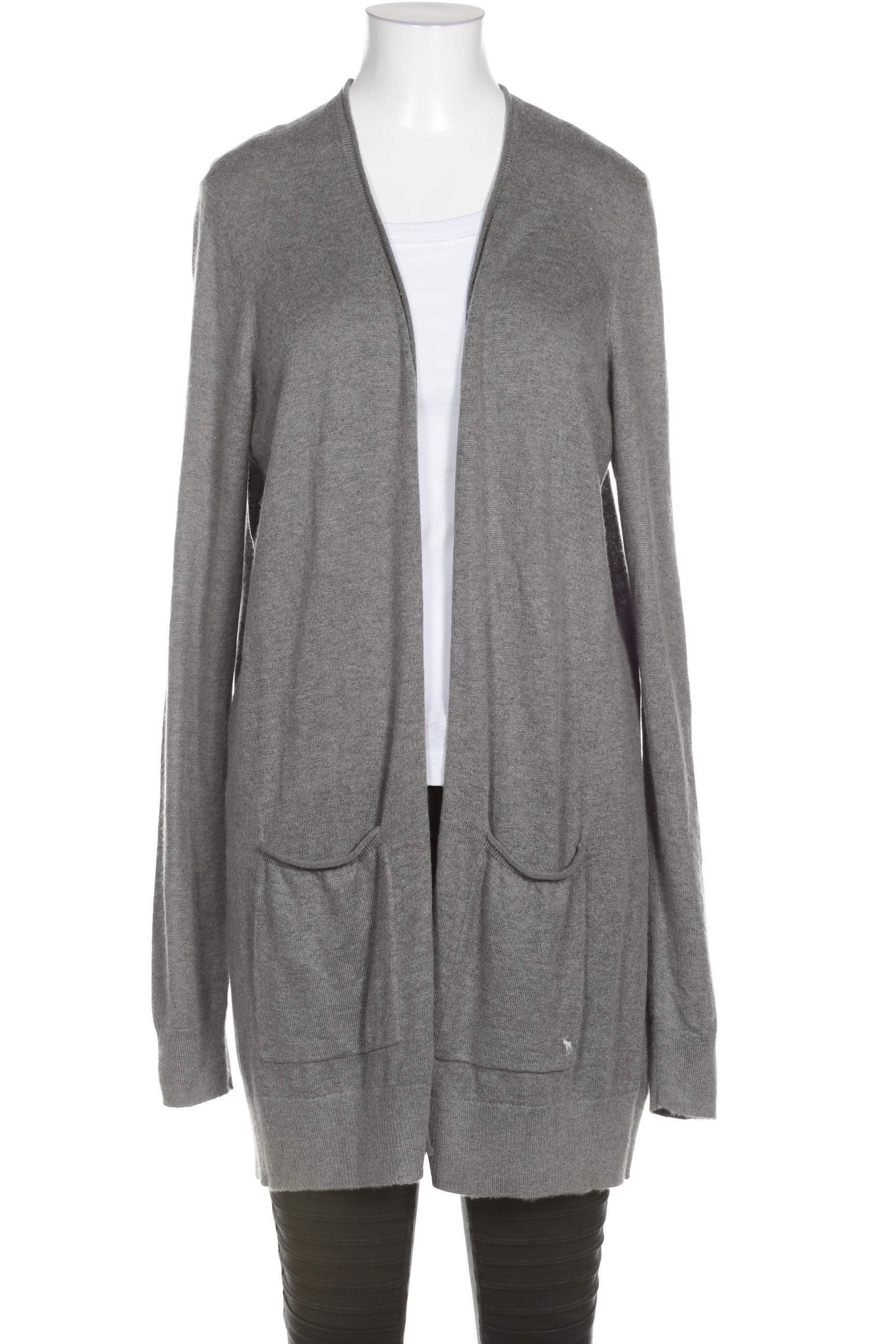 

Abercrombie & Fitch Damen Strickjacke, grau, Gr.