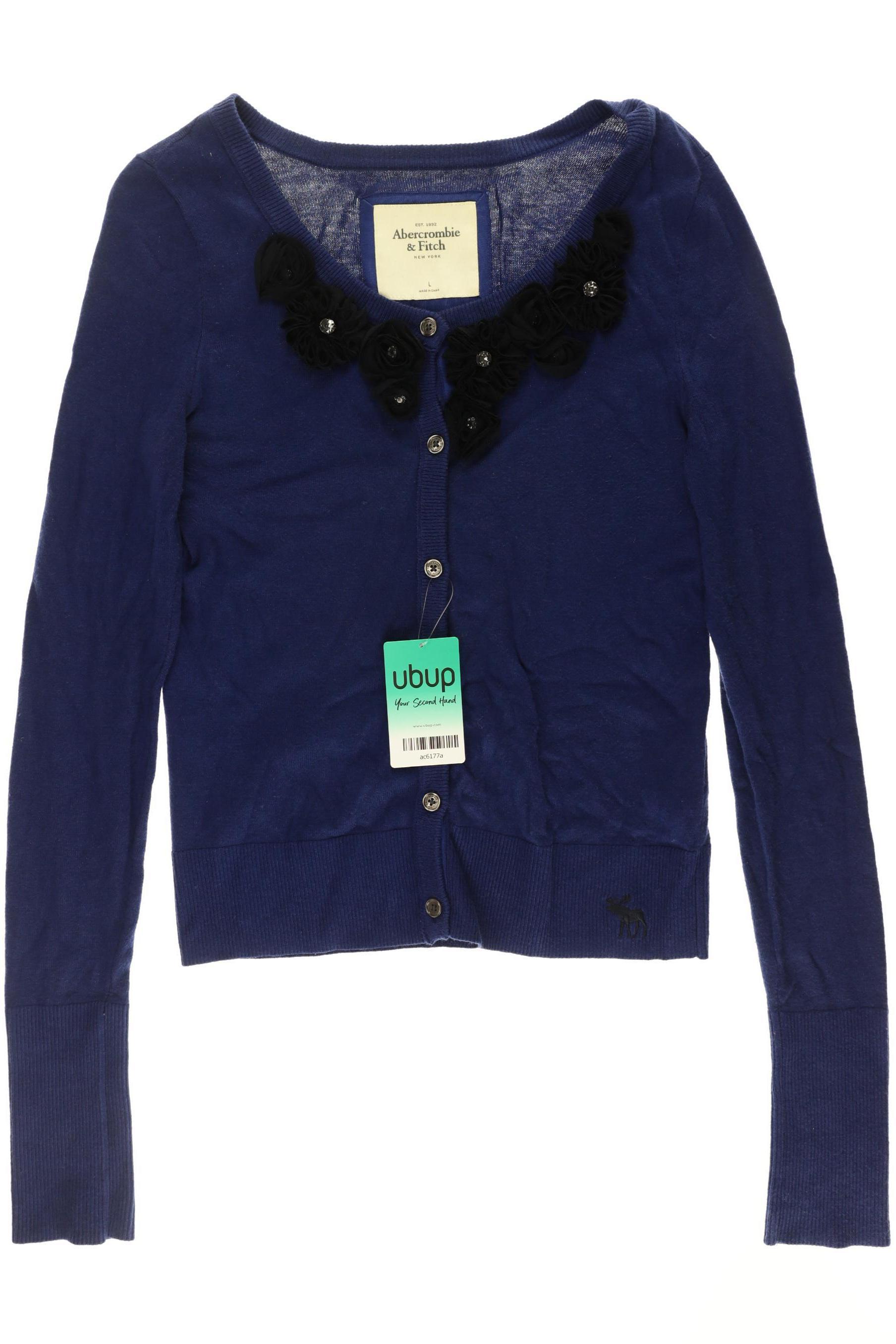 

Abercrombie & Fitch Damen Strickjacke, blau, Gr.