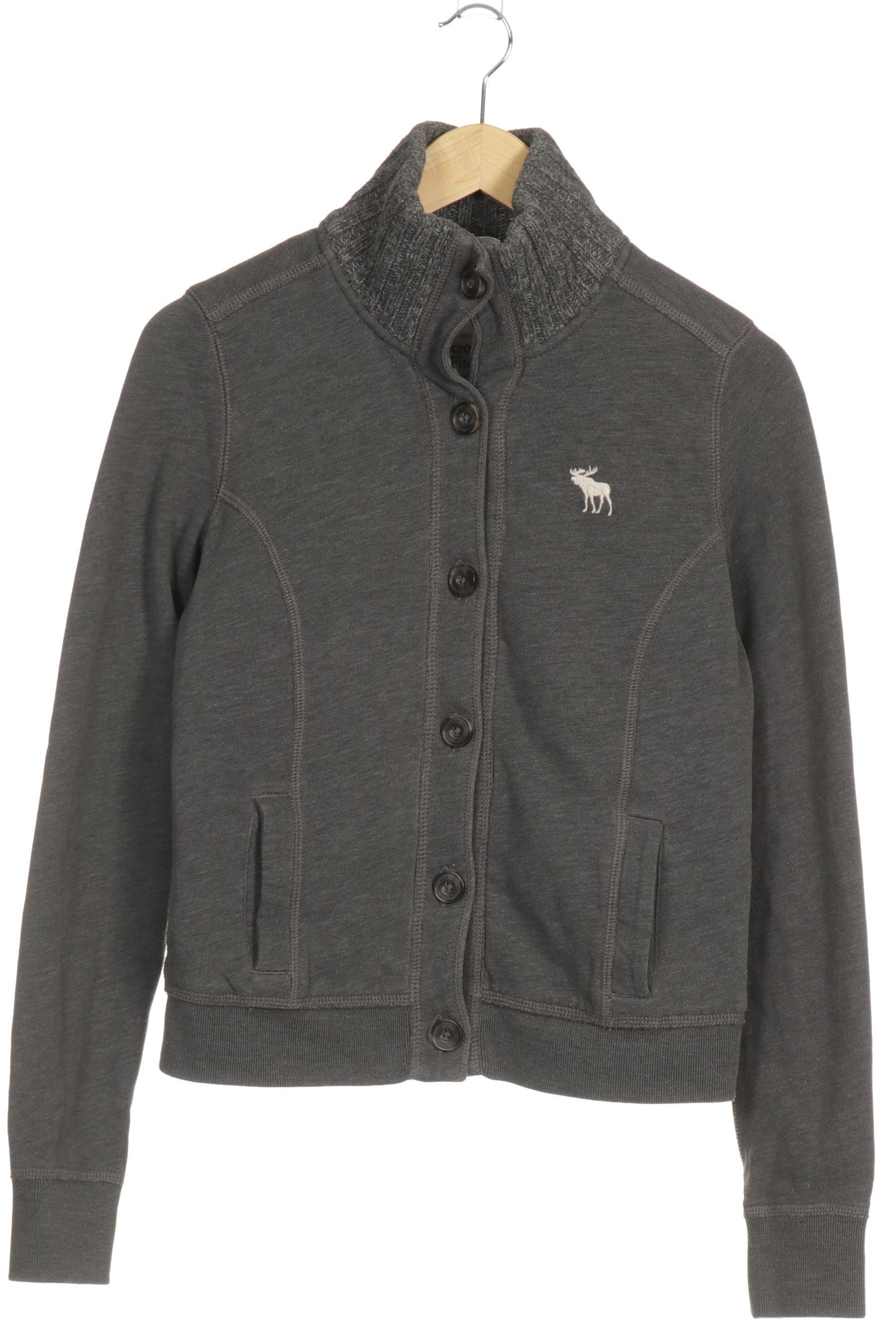 

Abercrombie & Fitch Damen Strickjacke, grau, Gr.