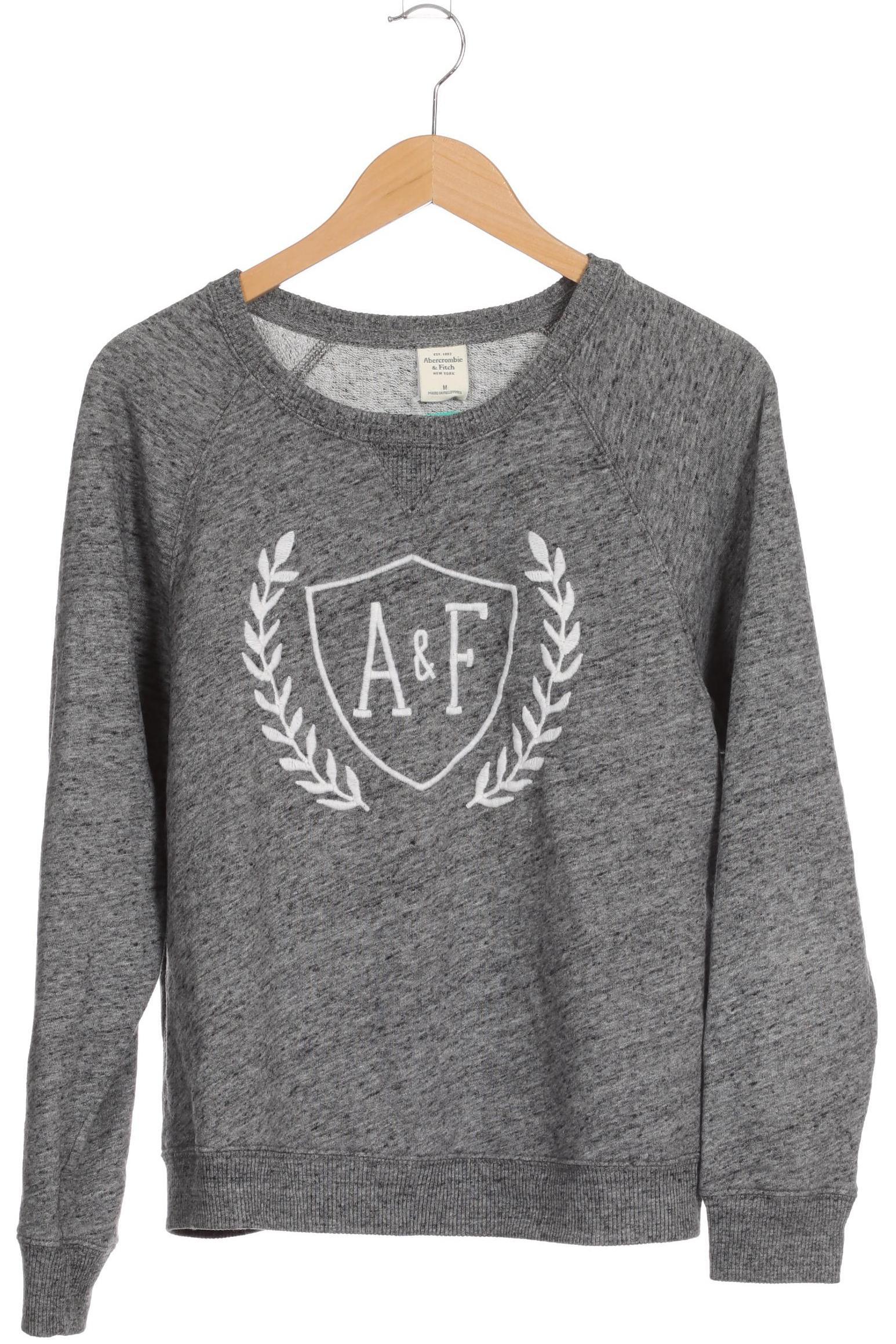 

Abercrombie & Fitch Damen Sweatshirt, grau, Gr.