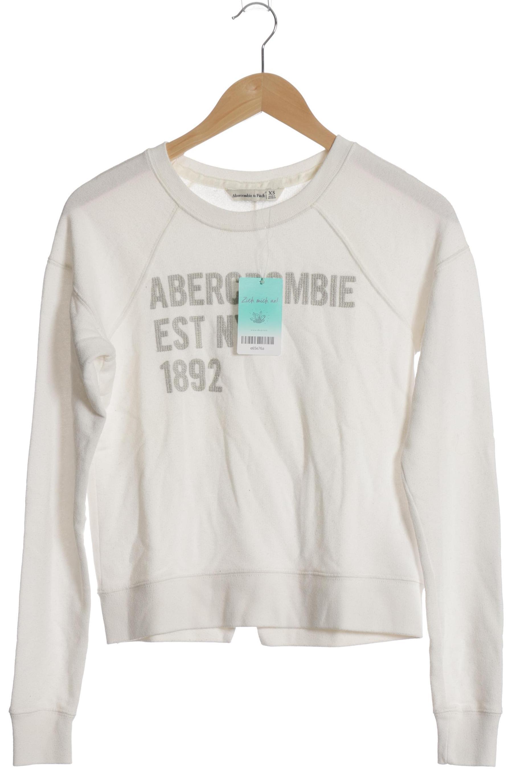 

Abercrombie & Fitch Damen Sweatshirt, weiß, Gr.