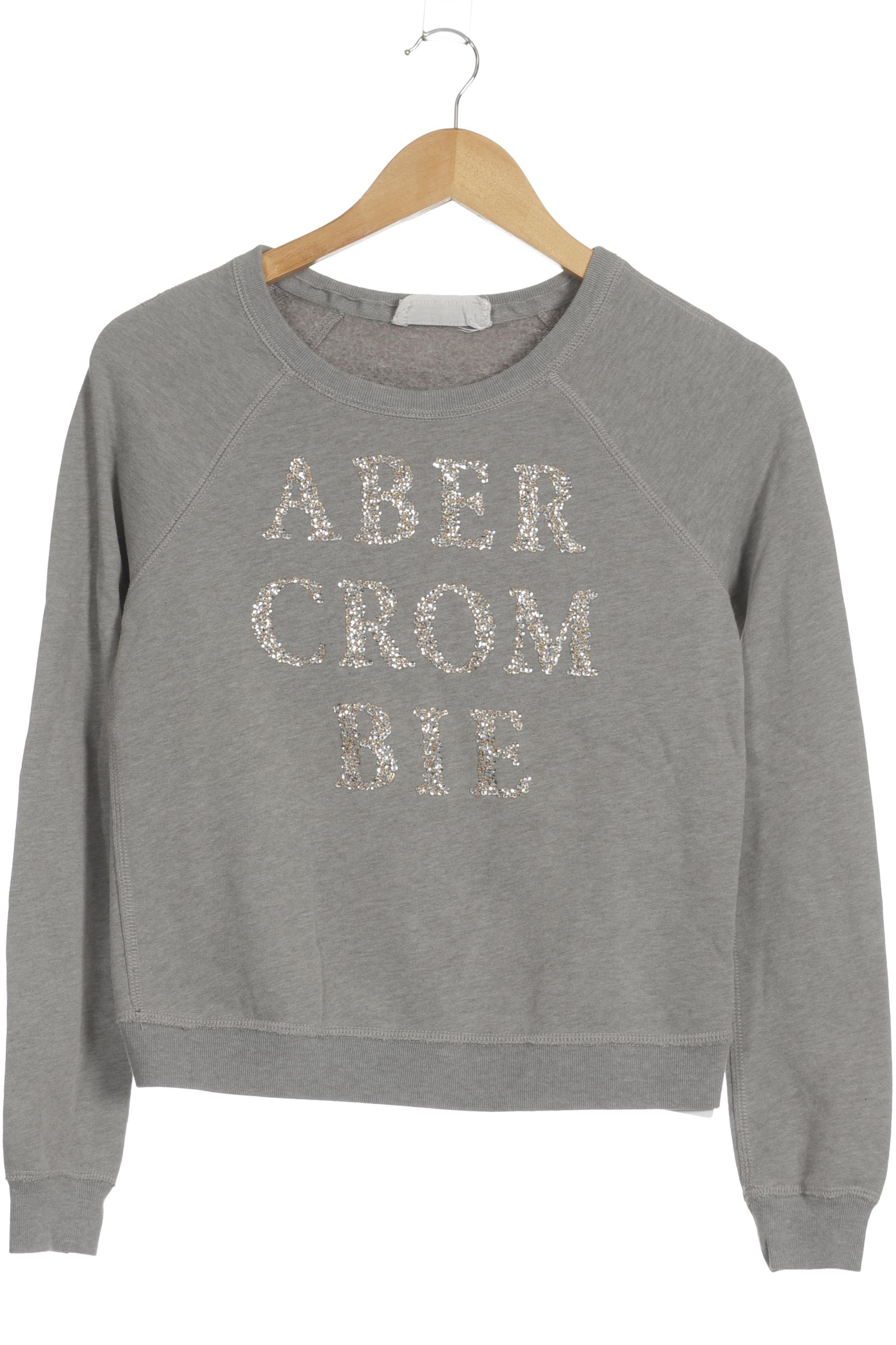 

Abercrombie & Fitch Damen Sweatshirt, grau, Gr.