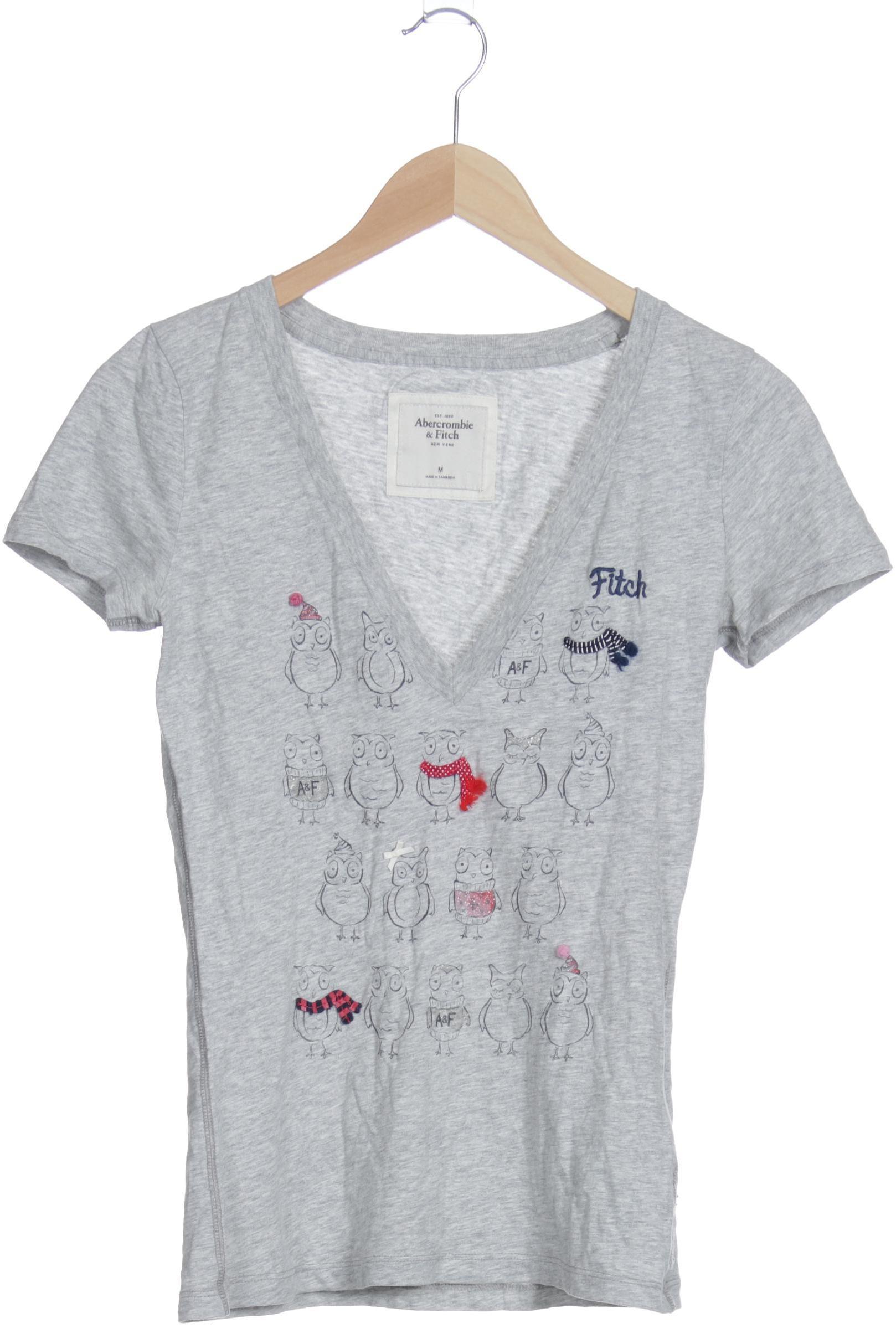 

Abercrombie & Fitch Damen T-Shirt, grau, Gr.