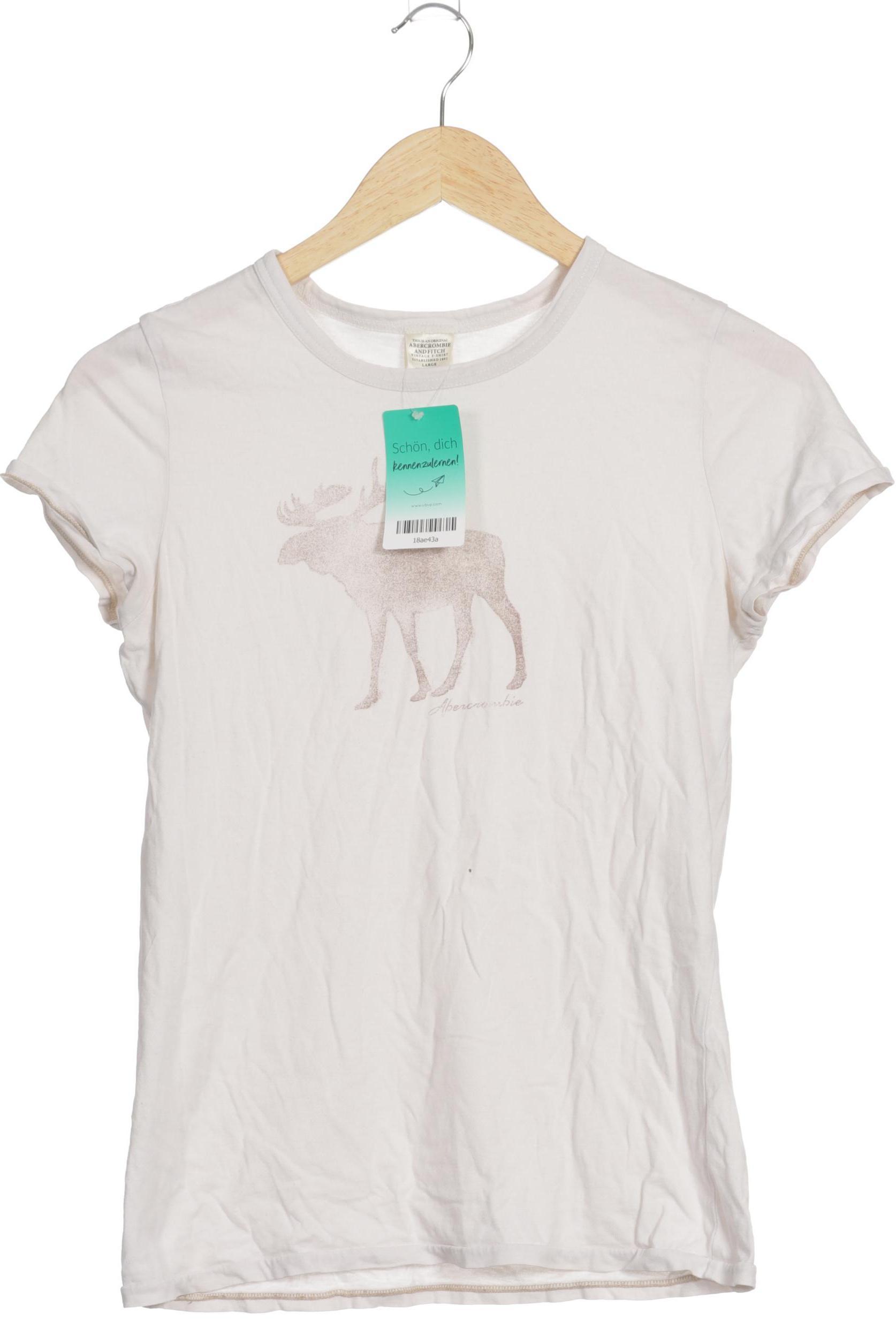 

Abercrombie & Fitch Damen T-Shirt, weiß, Gr.