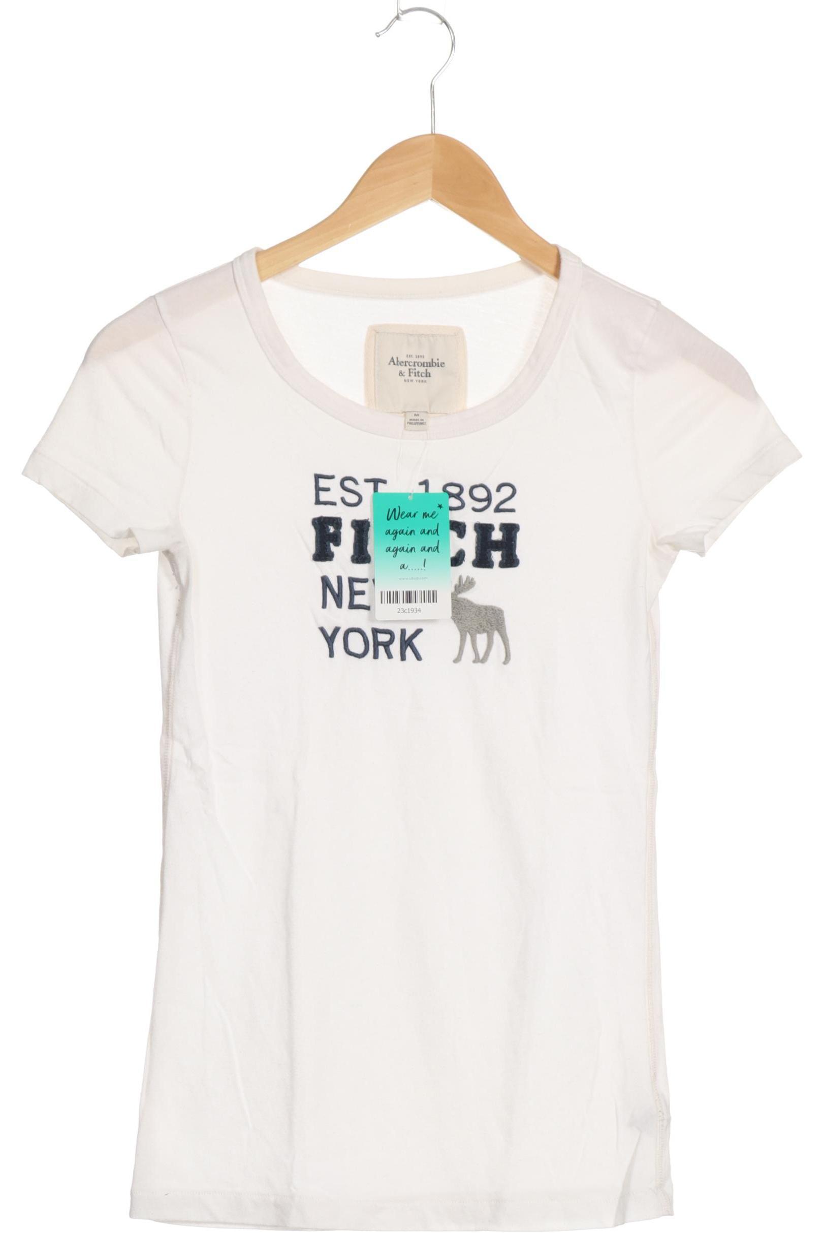 

Abercrombie & Fitch Damen T-Shirt, weiß, Gr.
