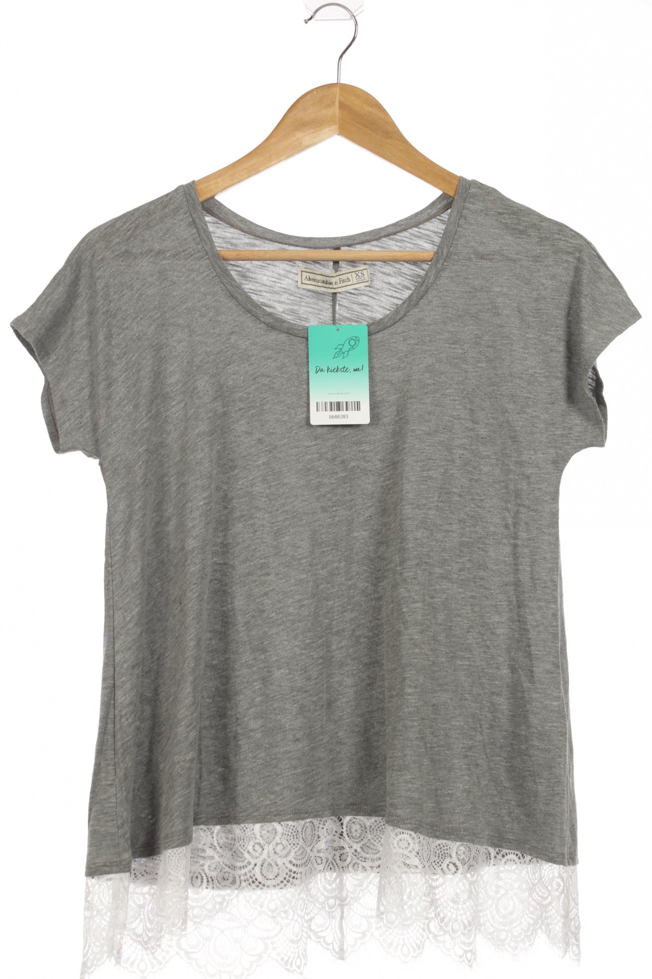 

Abercrombie & Fitch Damen T-Shirt, grau, Gr.