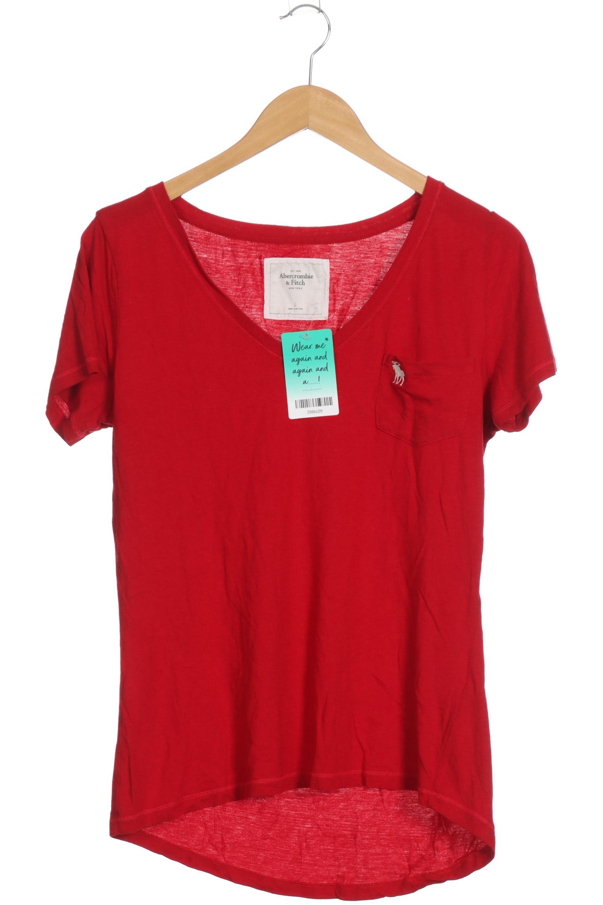 

Abercrombie & Fitch Damen T-Shirt, rot, Gr.