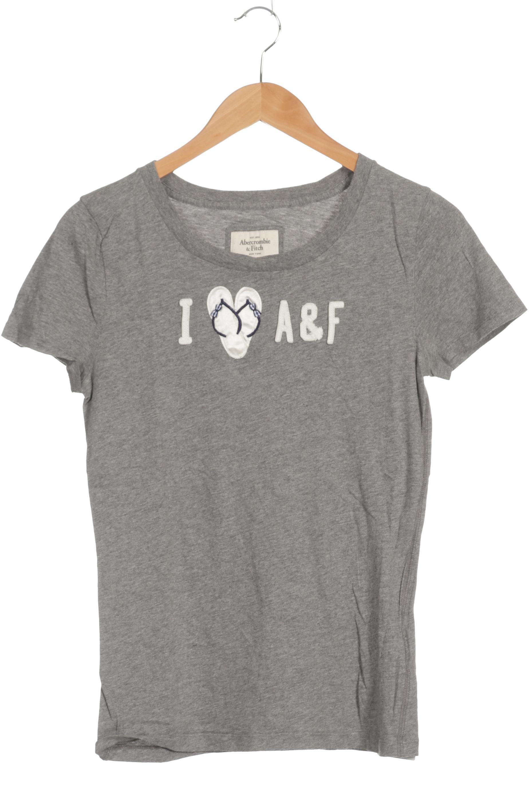 

Abercrombie & Fitch Damen T-Shirt, grau, Gr.