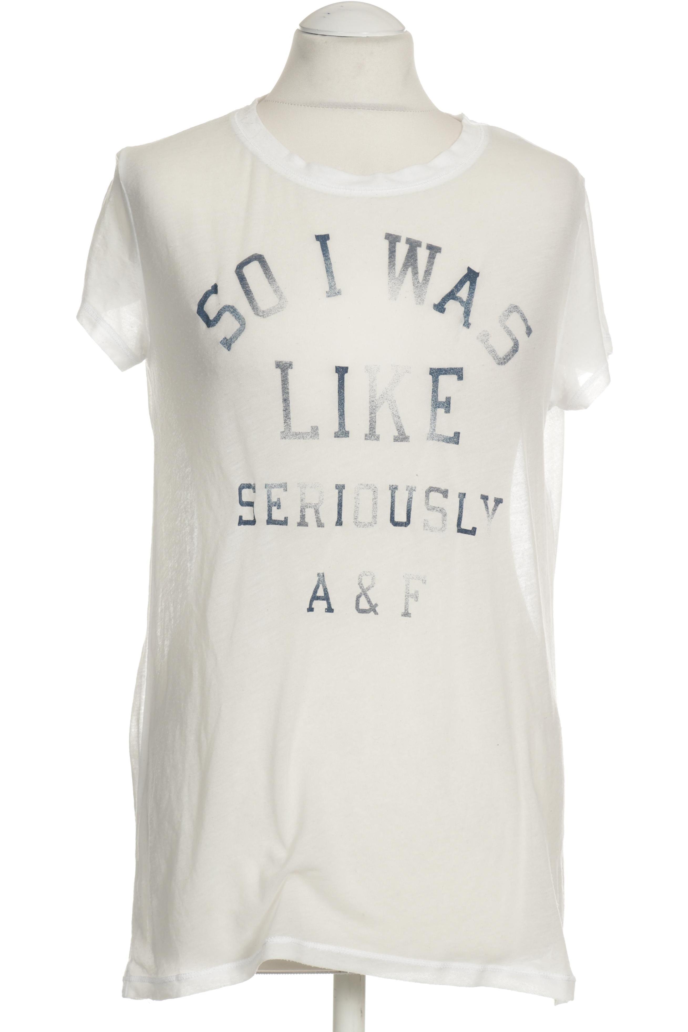 

Abercrombie & Fitch Damen T-Shirt, weiß, Gr.