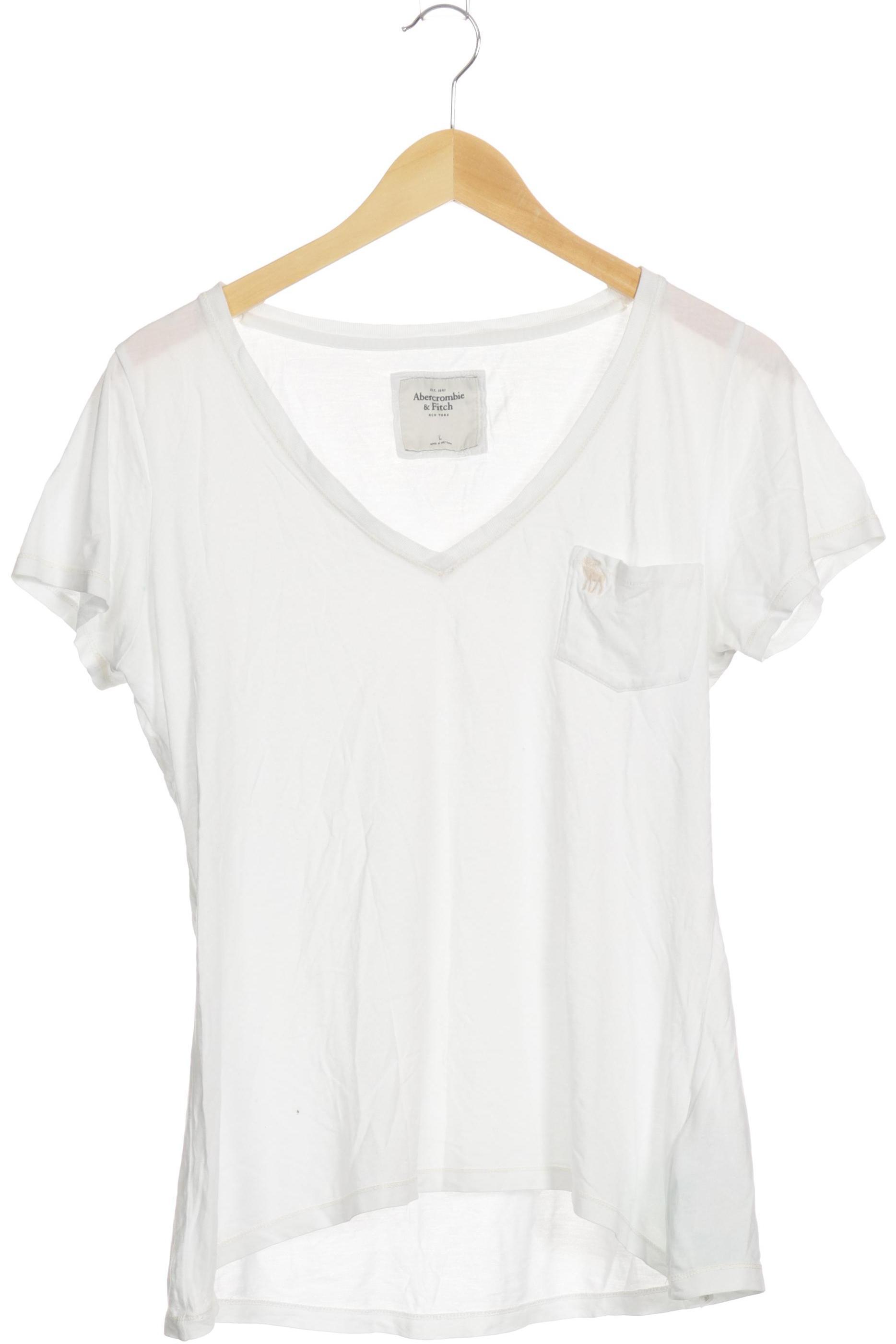 

Abercrombie & Fitch Damen T-Shirt, weiß, Gr.