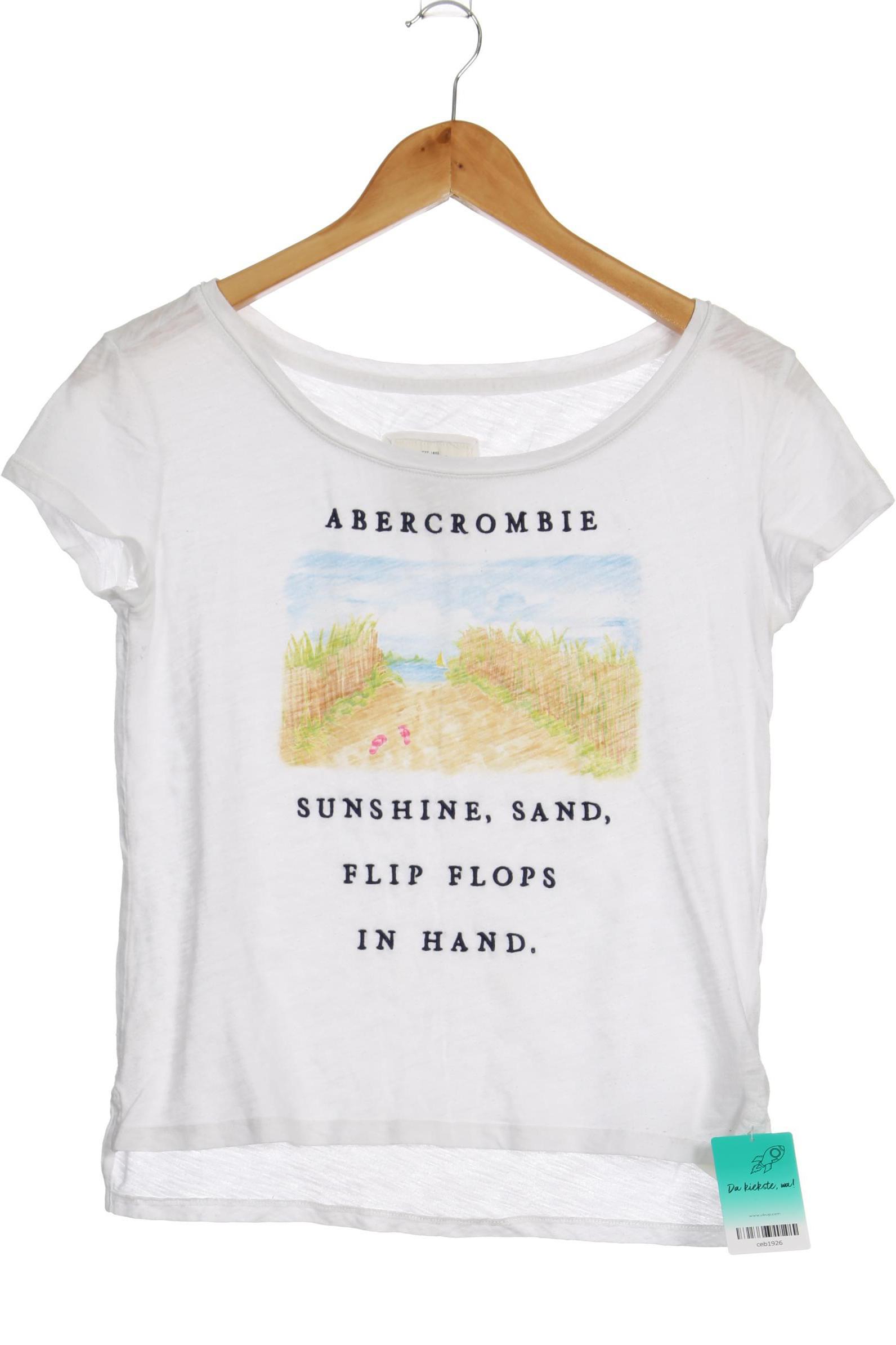 

Abercrombie & Fitch Damen T-Shirt, weiß, Gr.