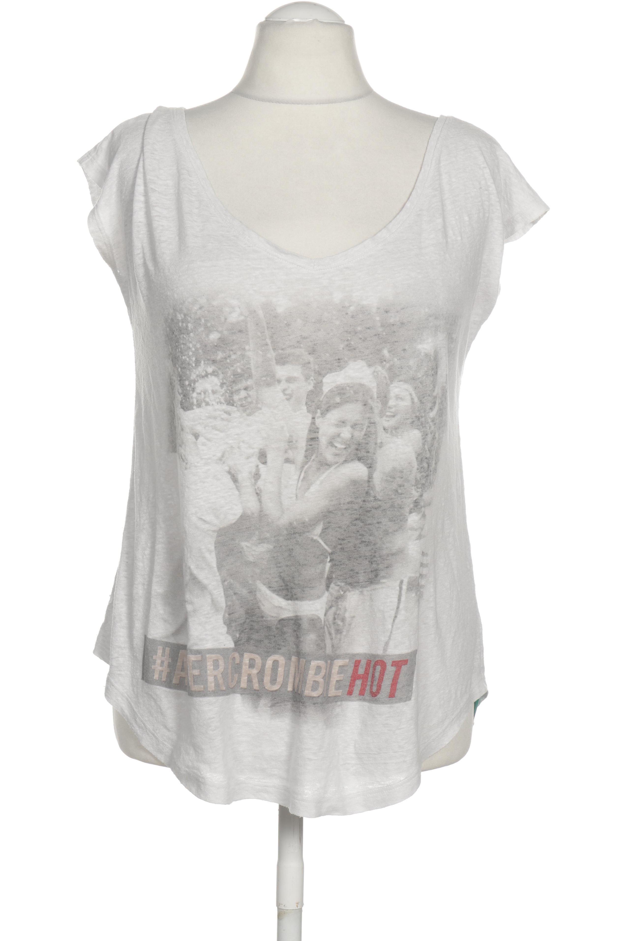 

Abercrombie & Fitch Damen T-Shirt, weiß, Gr.