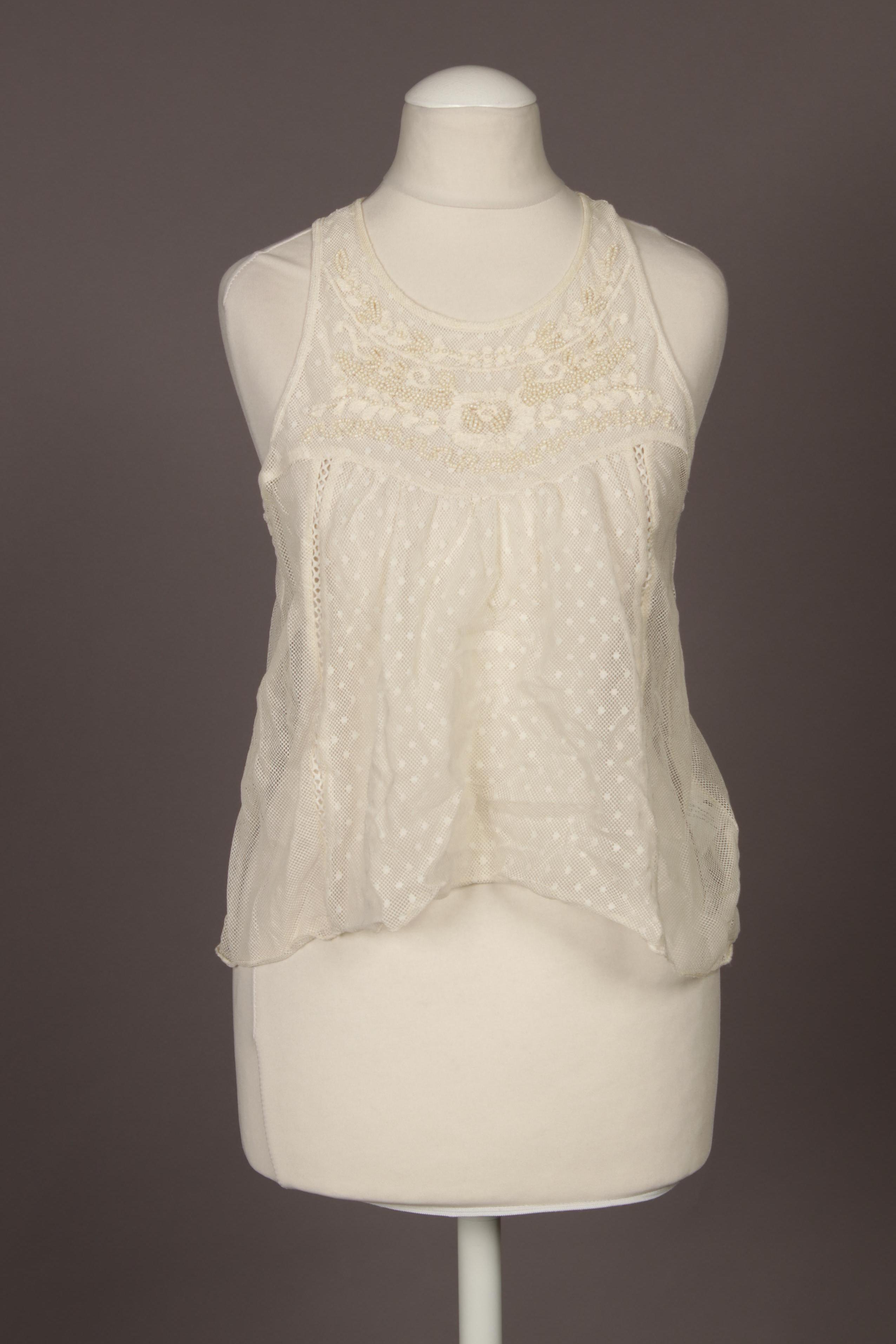 

Abercrombie & Fitch Damen Top, beige, Gr.