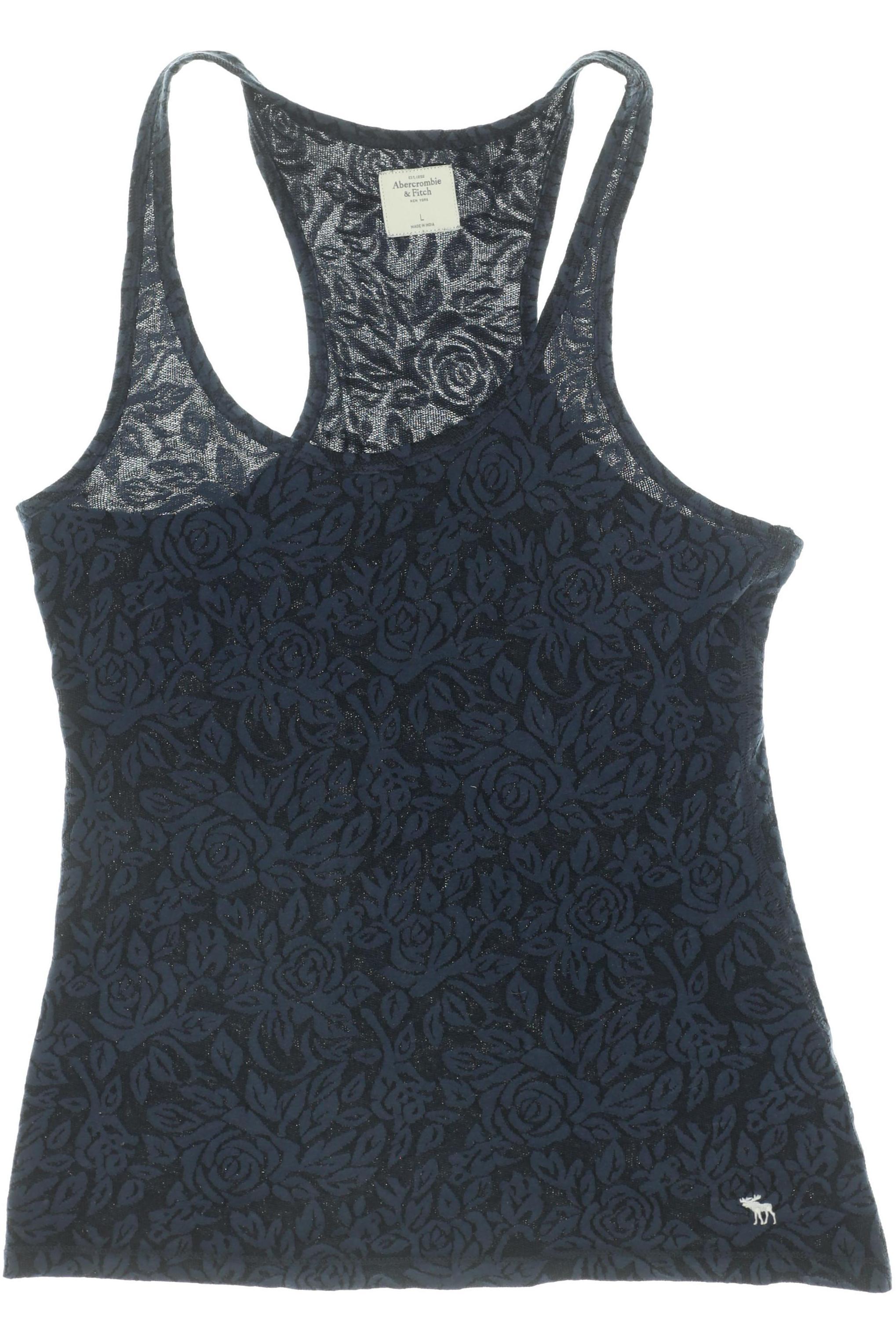 

Abercrombie & Fitch Damen Top, blau, Gr.