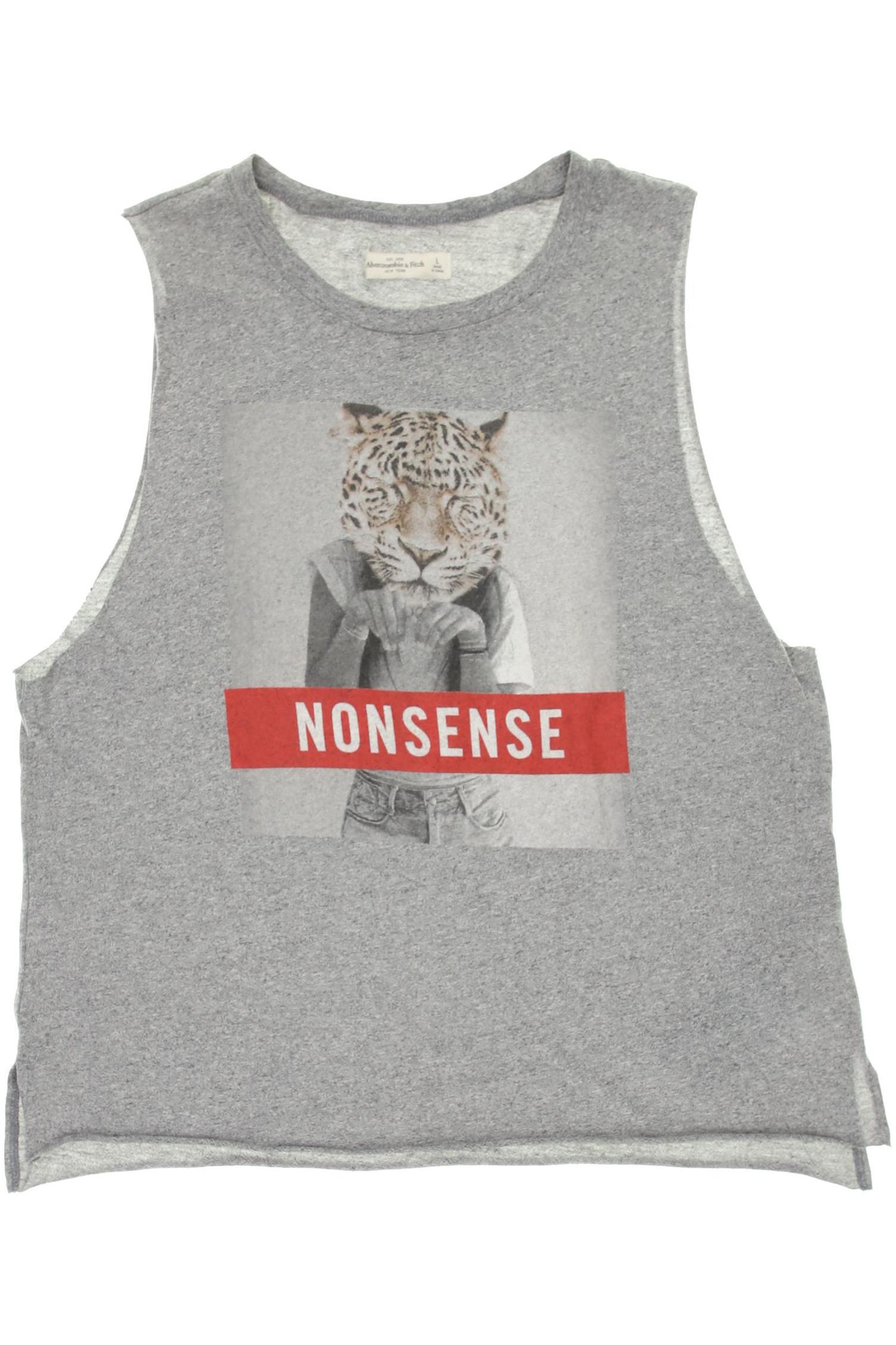 

Abercrombie & Fitch Damen Top, grau, Gr.