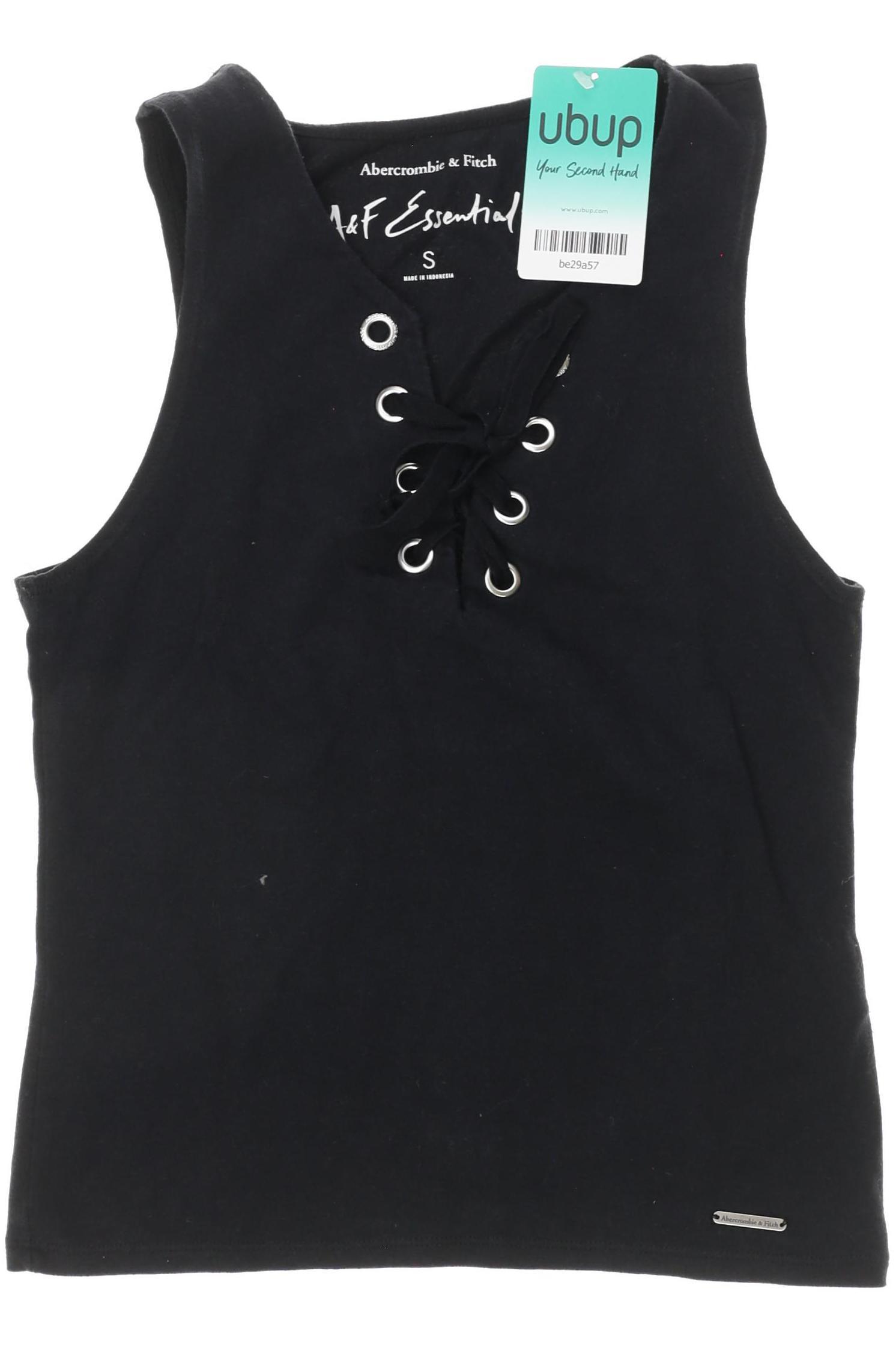 

Abercrombie & Fitch Damen Top, schwarz, Gr.
