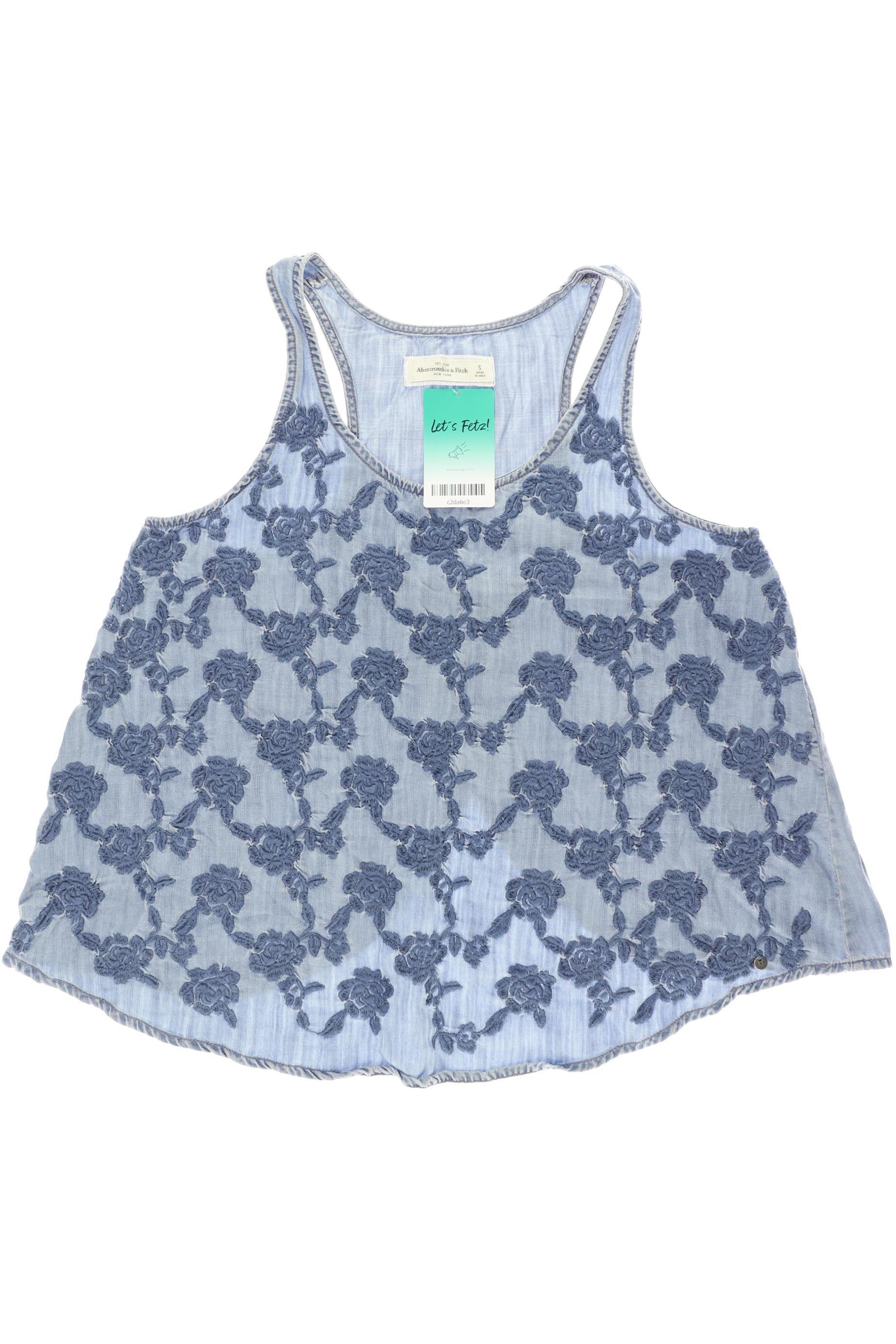 

Abercrombie & Fitch Damen Top, blau, Gr.