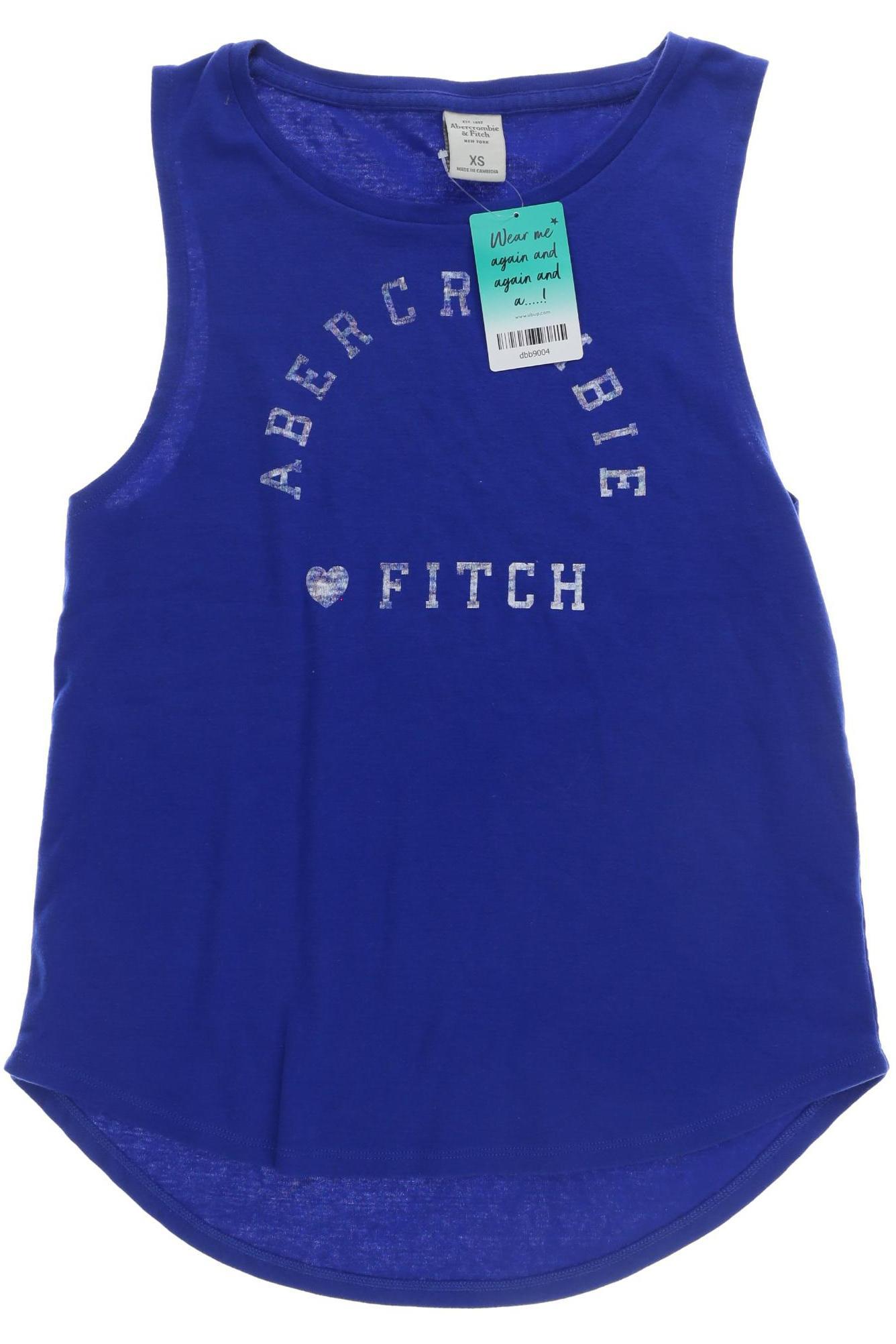 

Abercrombie & Fitch Damen Top, blau, Gr.