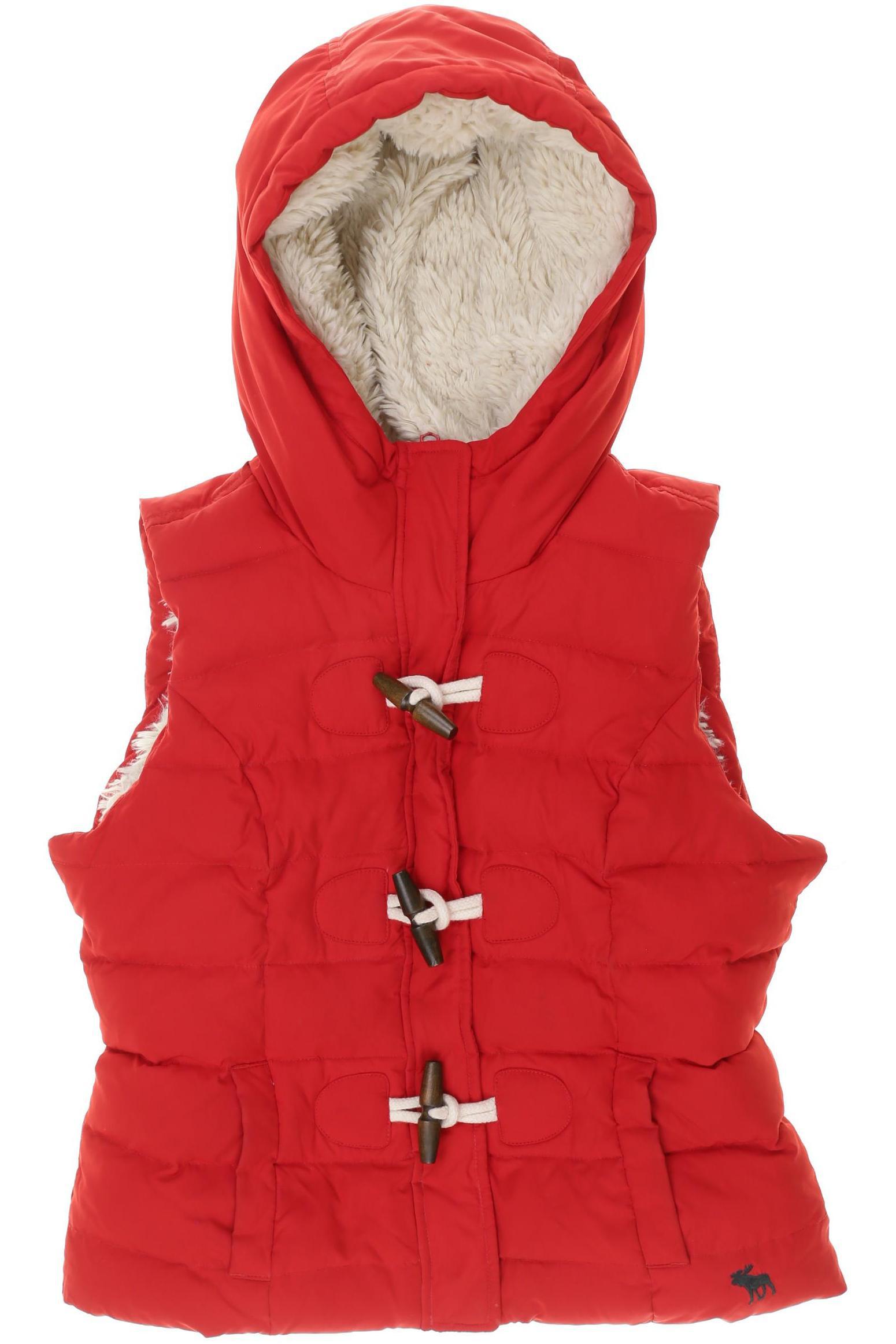 

Abercrombie & Fitch Damen Weste, rot, Gr.