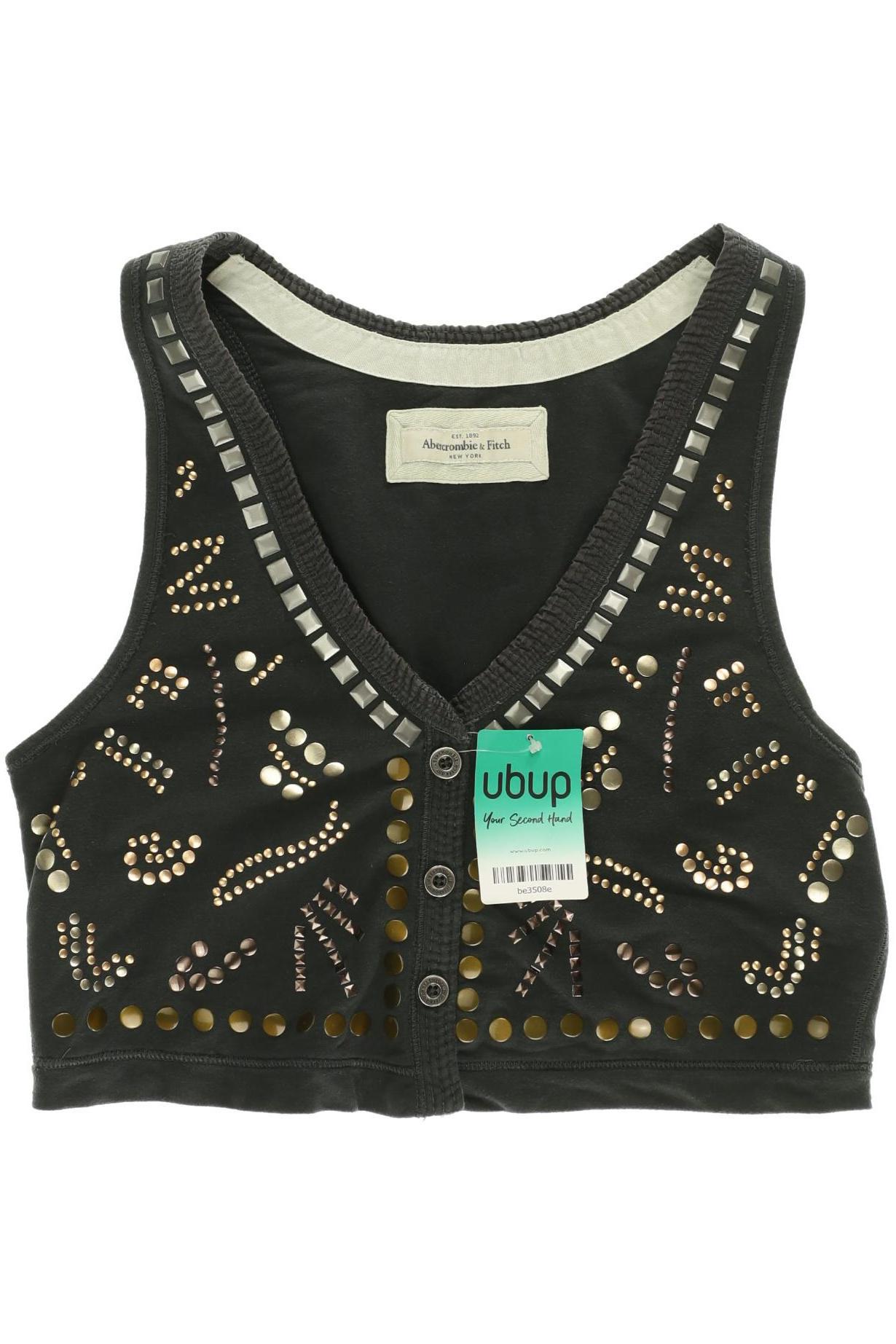 

Abercrombie & Fitch Damen Weste, grau, Gr.