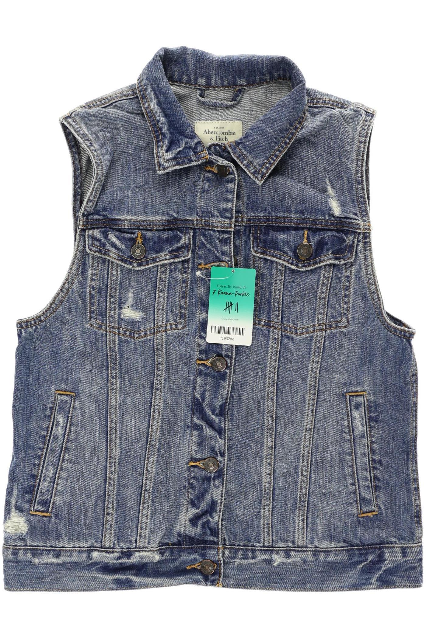 

Abercrombie & Fitch Damen Weste, blau, Gr.