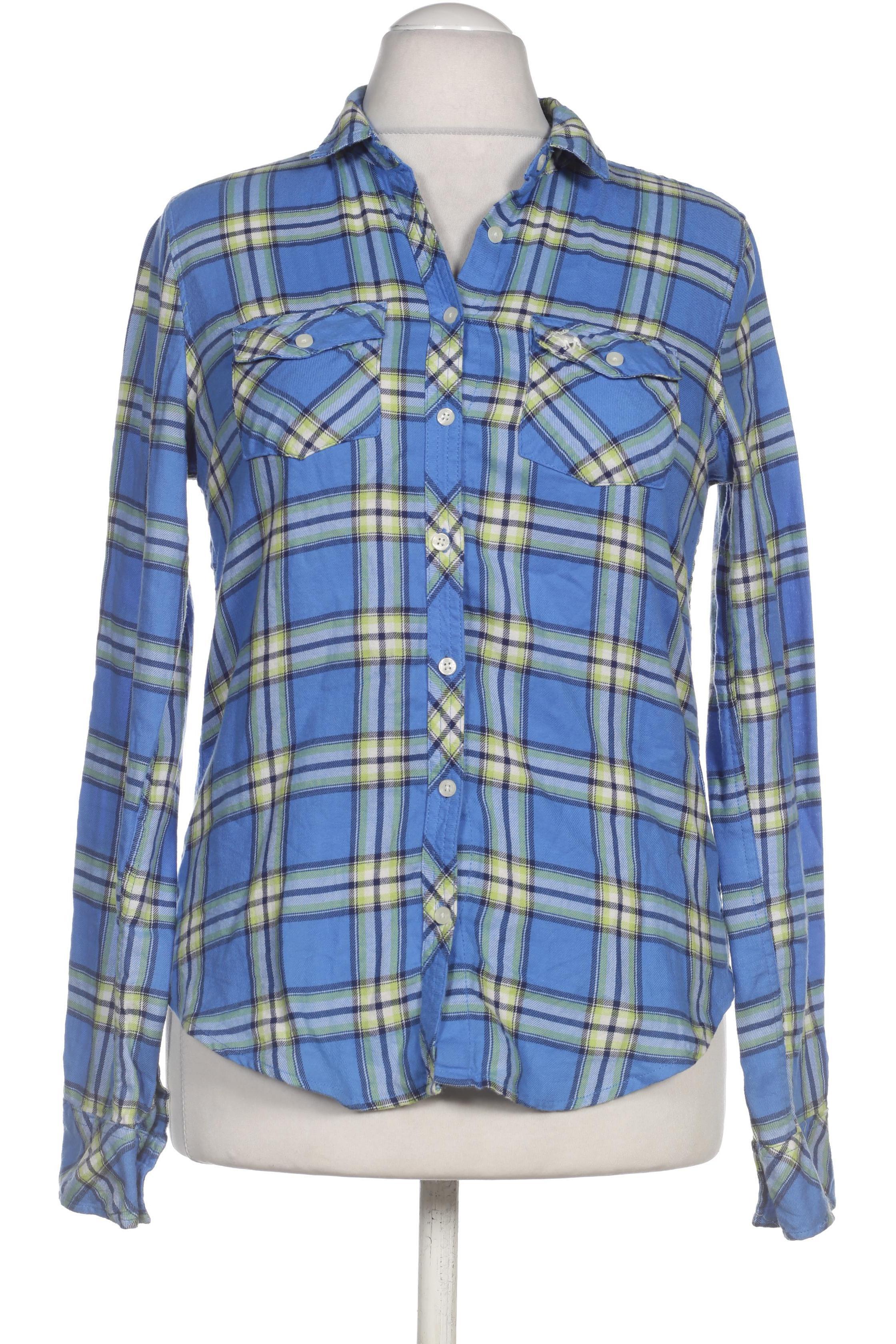 

Abercrombie & Fitch Damen Bluse, blau, Gr.