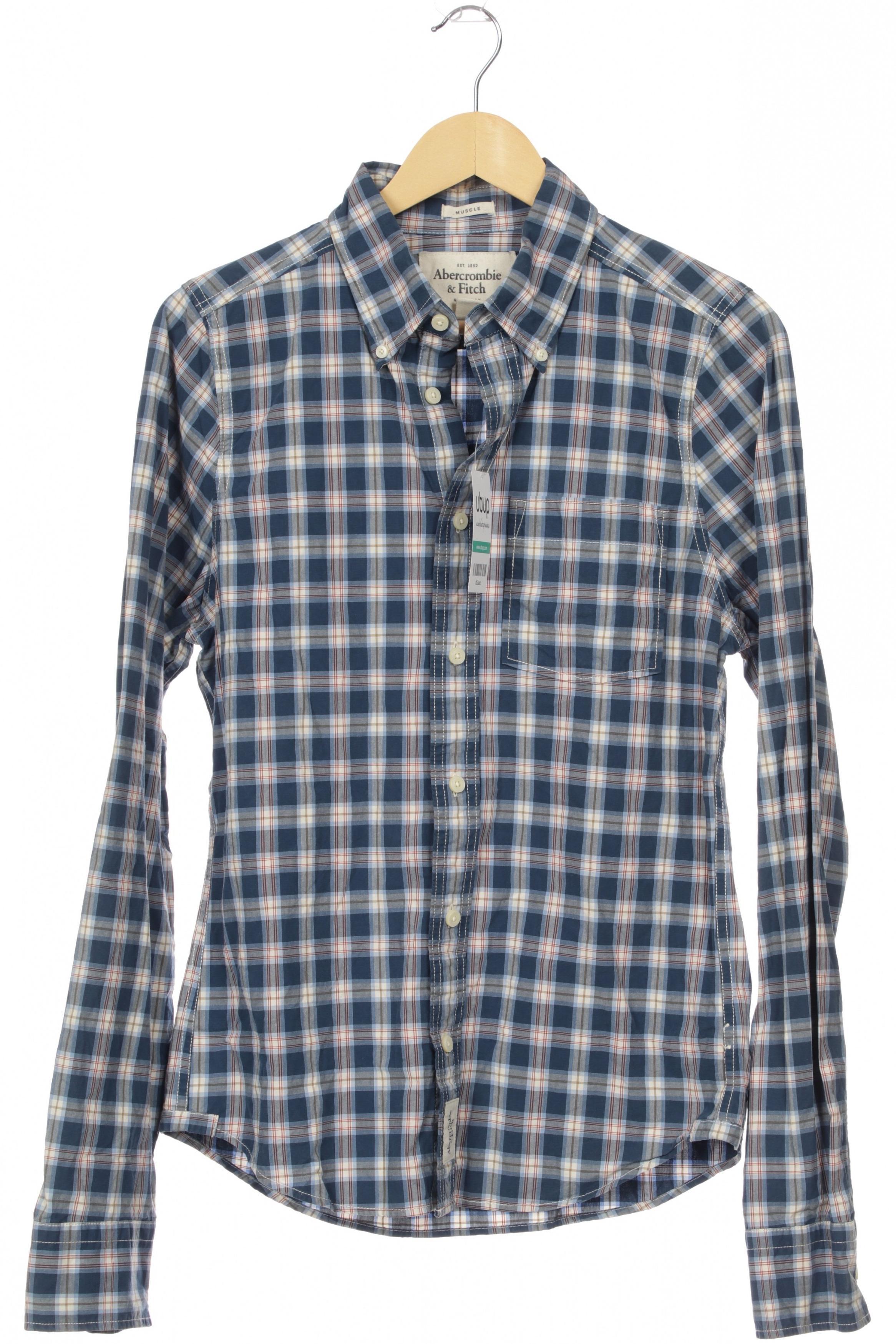 

Abercrombie & Fitch Herren Hemd, blau, Gr.