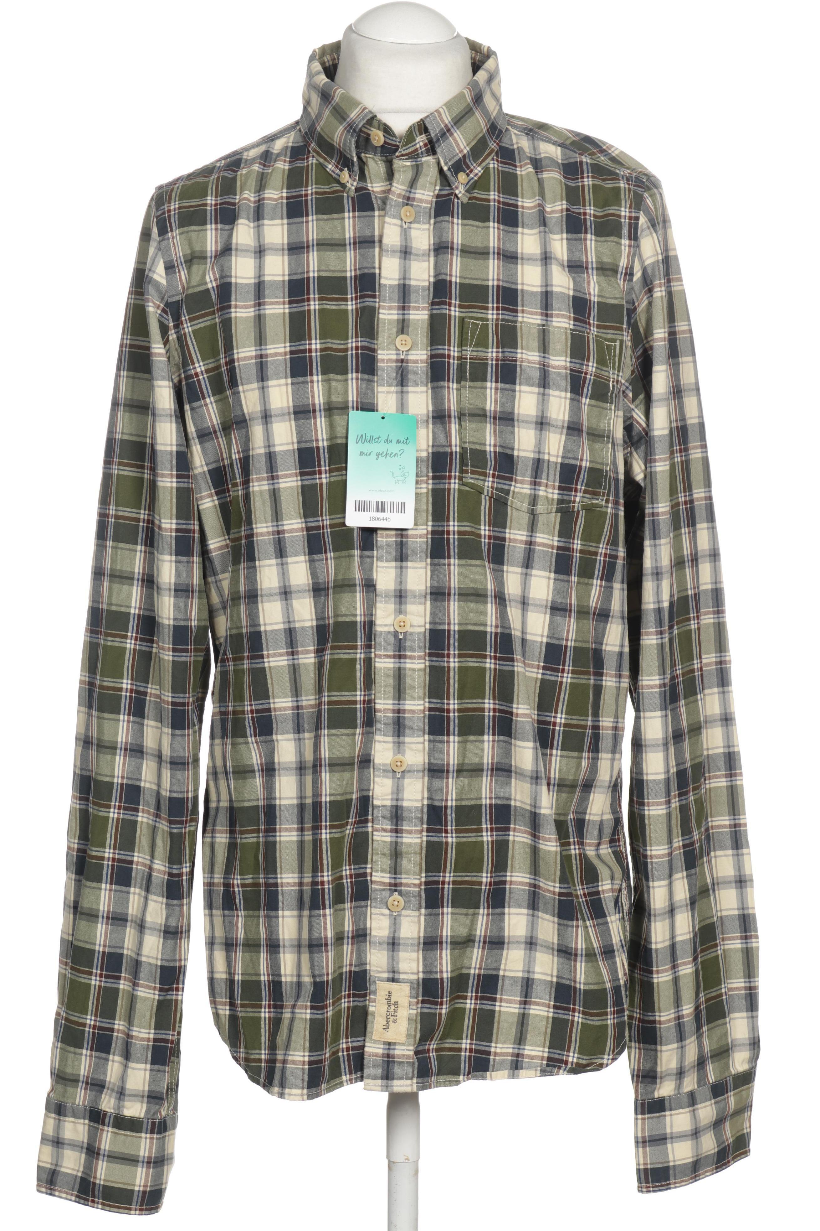 

Abercrombie & Fitch Herren Hemd, grün, Gr.