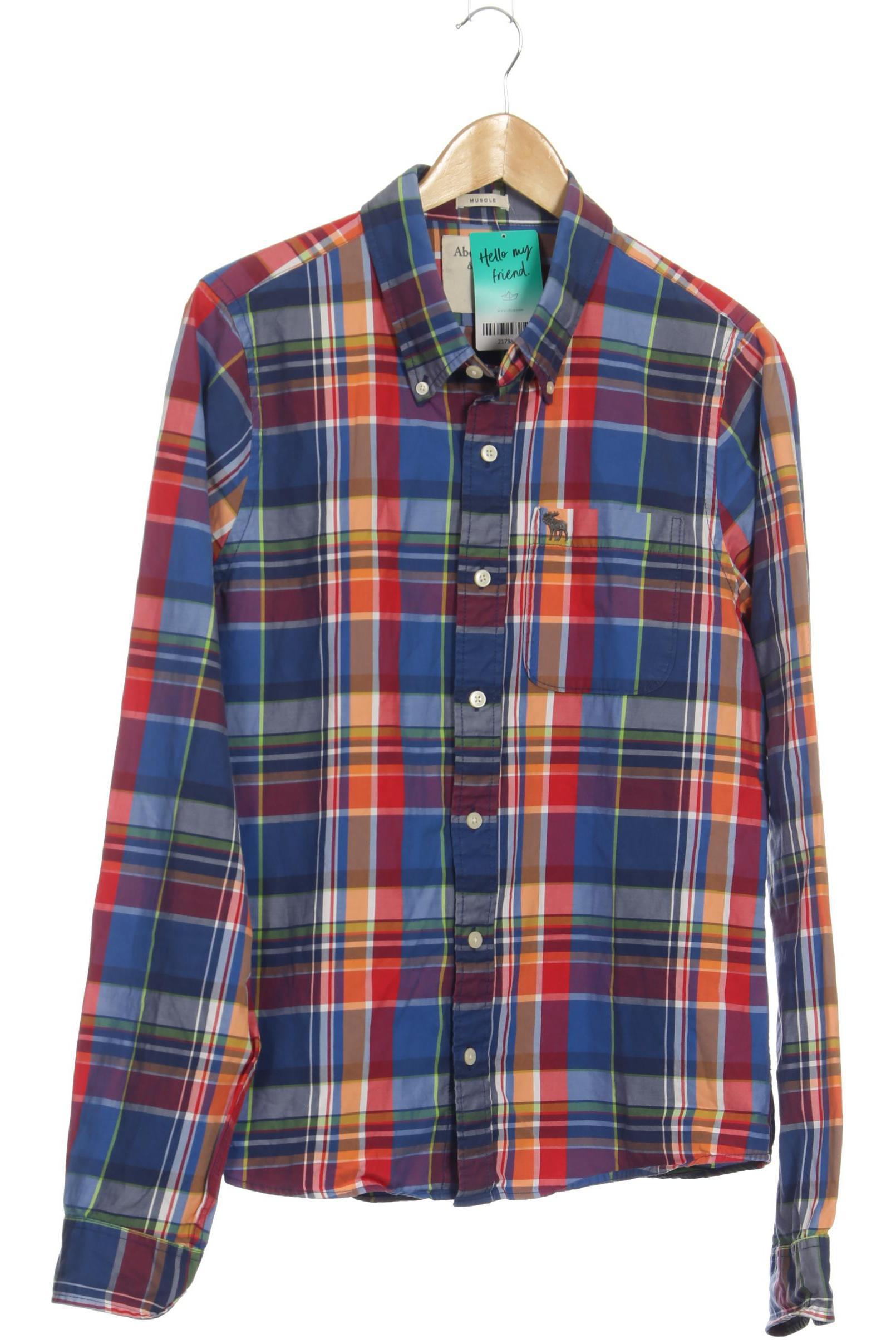 

Abercrombie & Fitch Herren Hemd, blau, Gr.