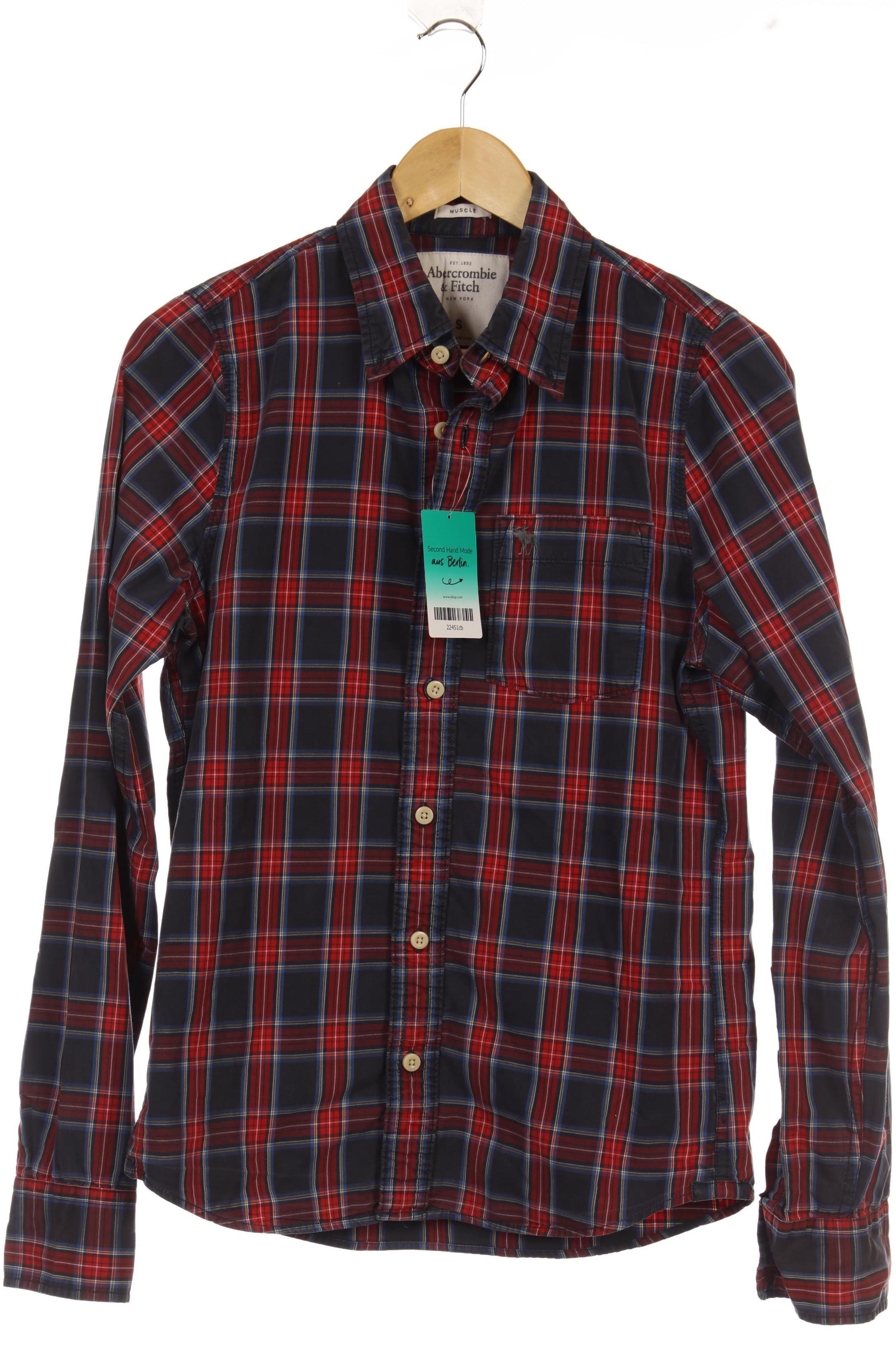 

Abercrombie & Fitch Herren Hemd, blau, Gr.