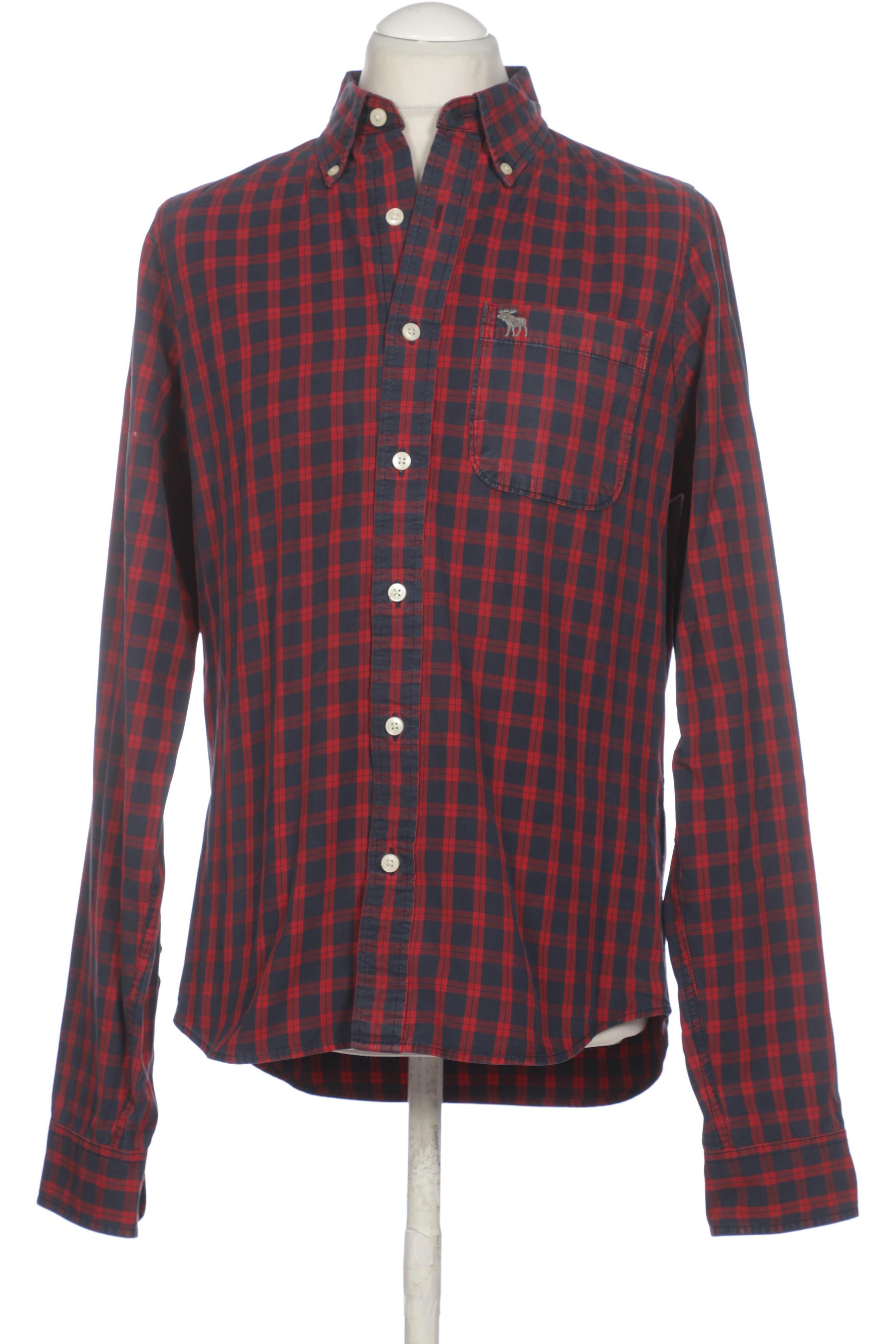 

Abercrombie & Fitch Herren Hemd, rot, Gr.