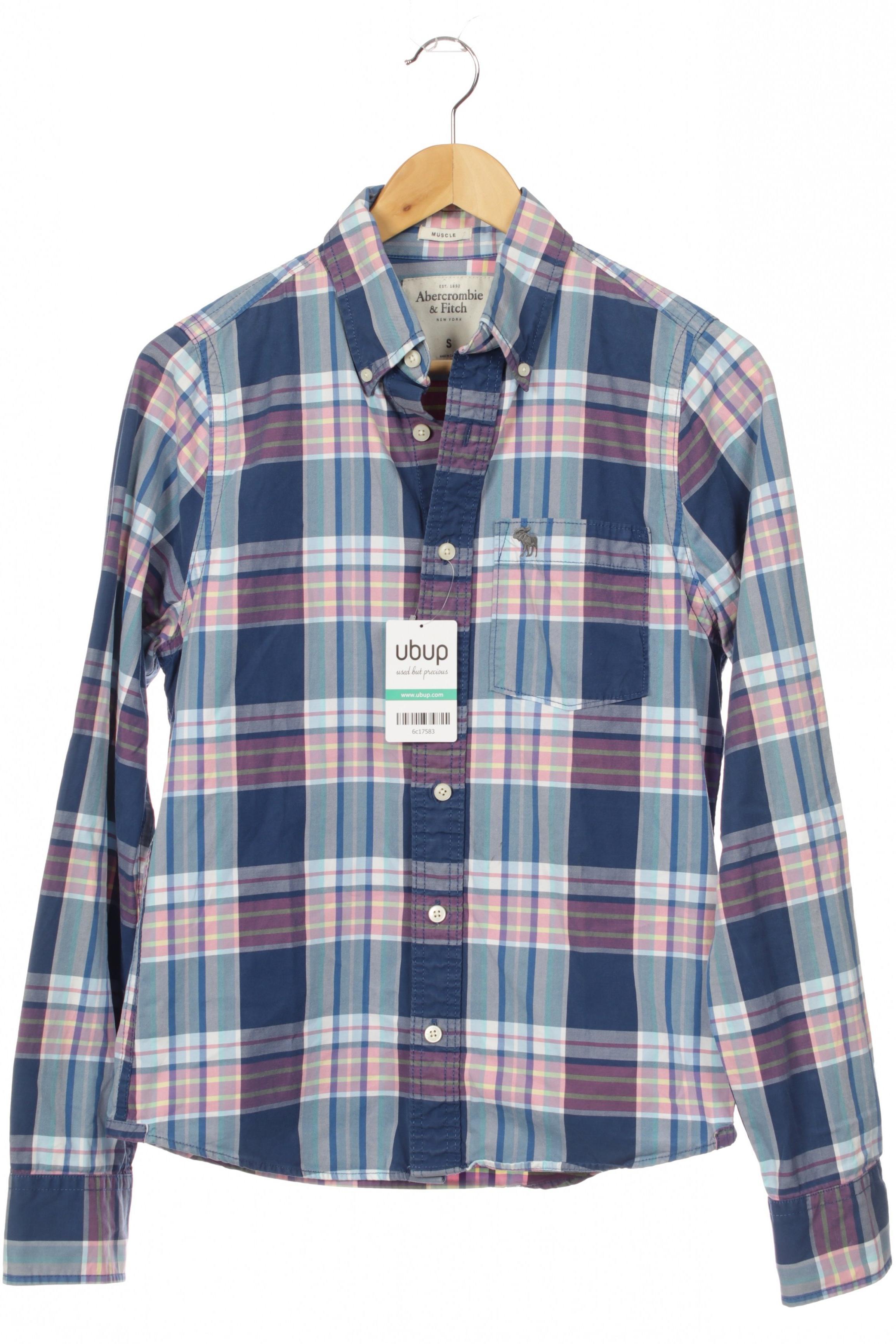 

Abercrombie & Fitch Herren Hemd, blau, Gr.