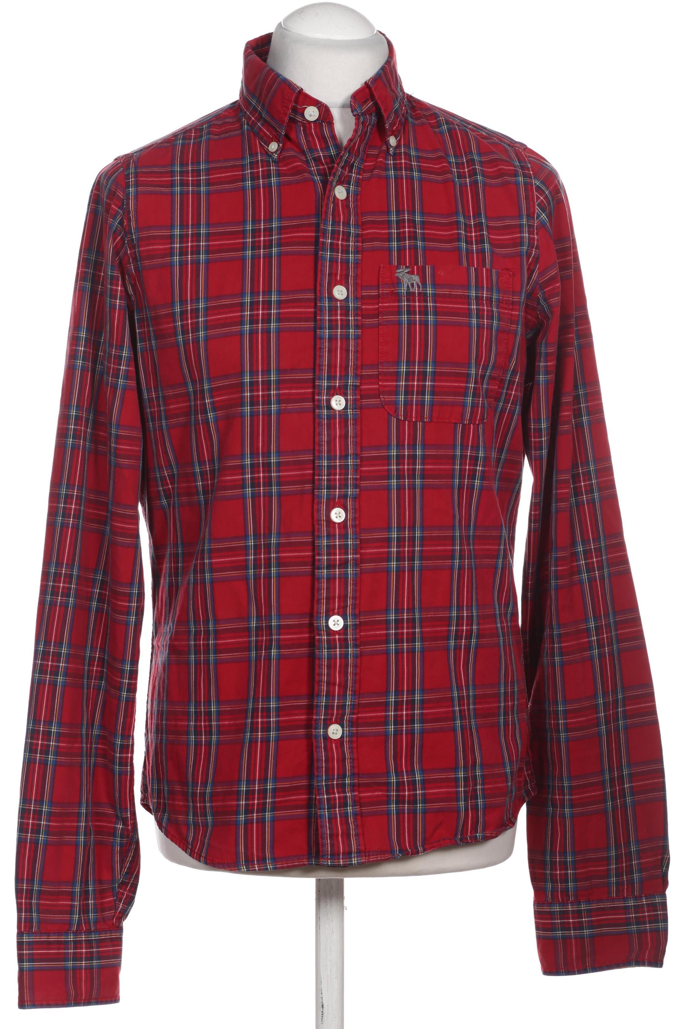 

Abercrombie & Fitch Herren Hemd, rot, Gr.
