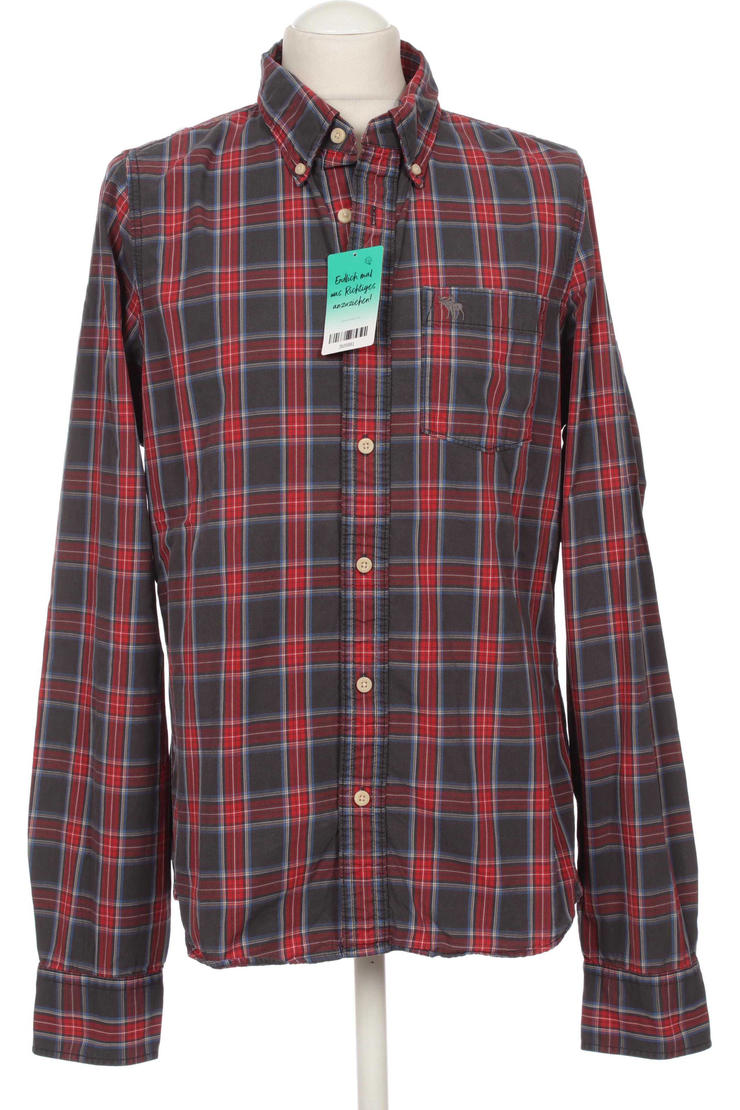 

Abercrombie & Fitch Herren Hemd, rot, Gr.